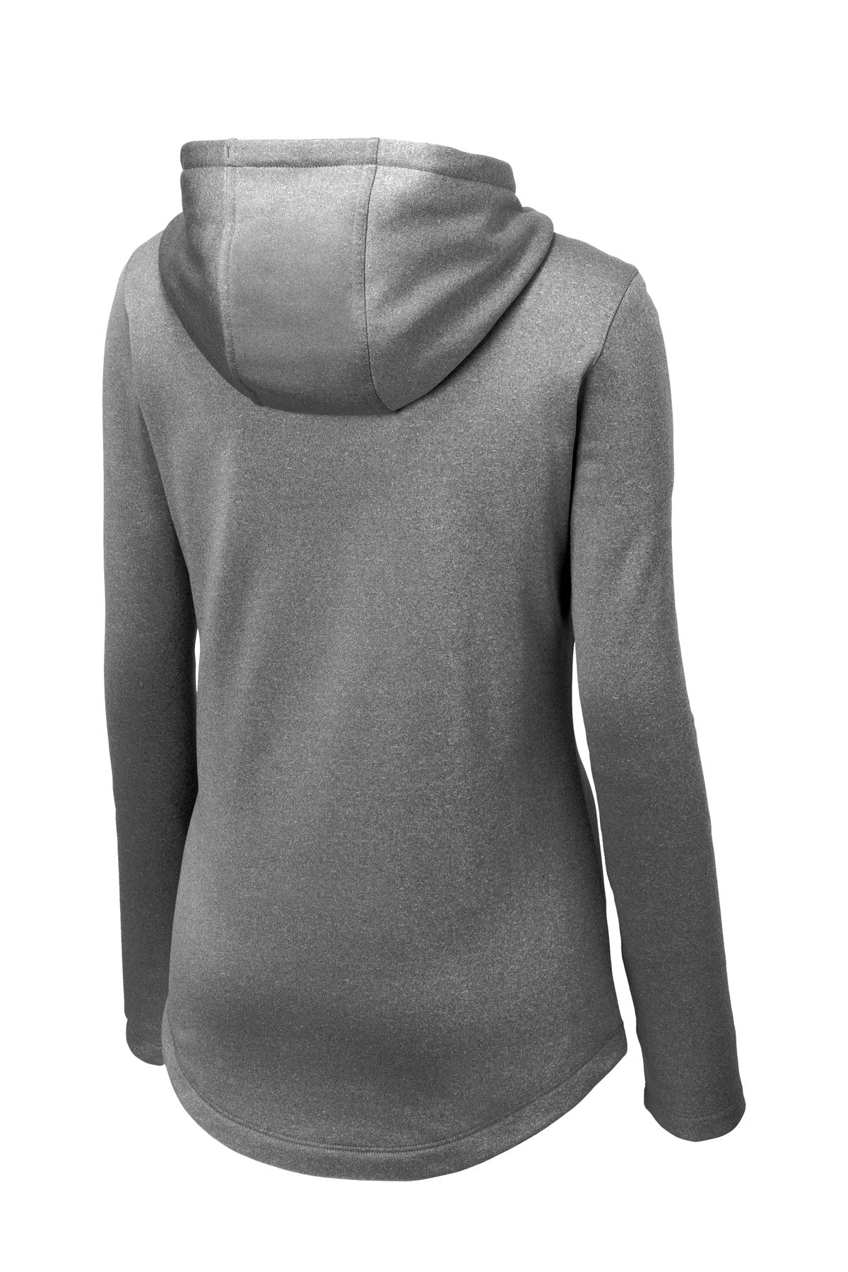 Sport-Tek® Women's PosiCharge® Sport-Wick® Heather Fleece Hooded Pullover