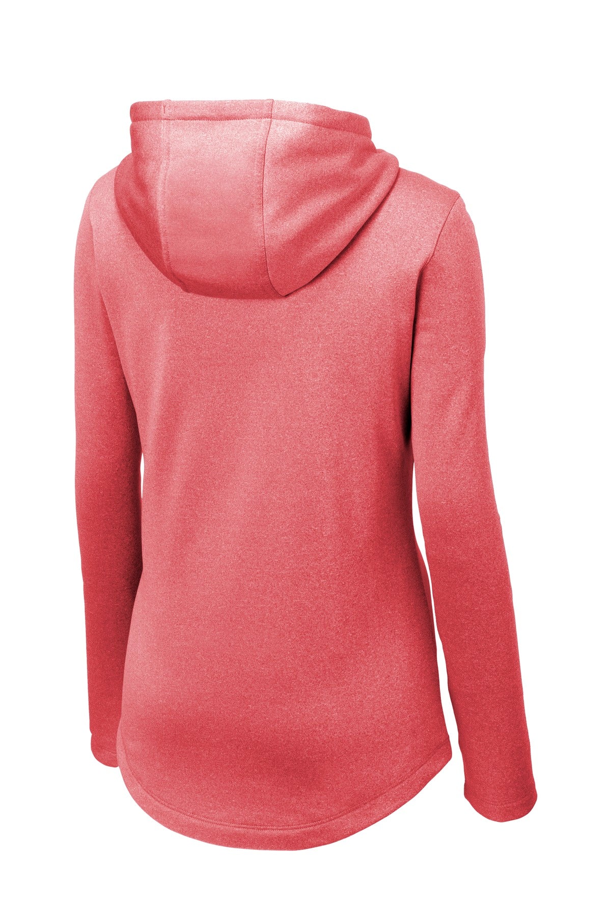 Sport-Tek® Women's PosiCharge® Sport-Wick® Heather Fleece Hooded Pullover