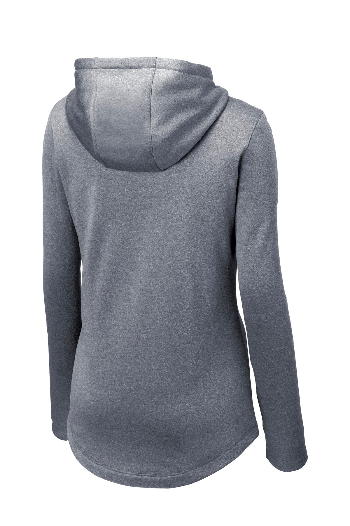 Sport-Tek® Women's PosiCharge® Sport-Wick® Heather Fleece Hooded Pullover