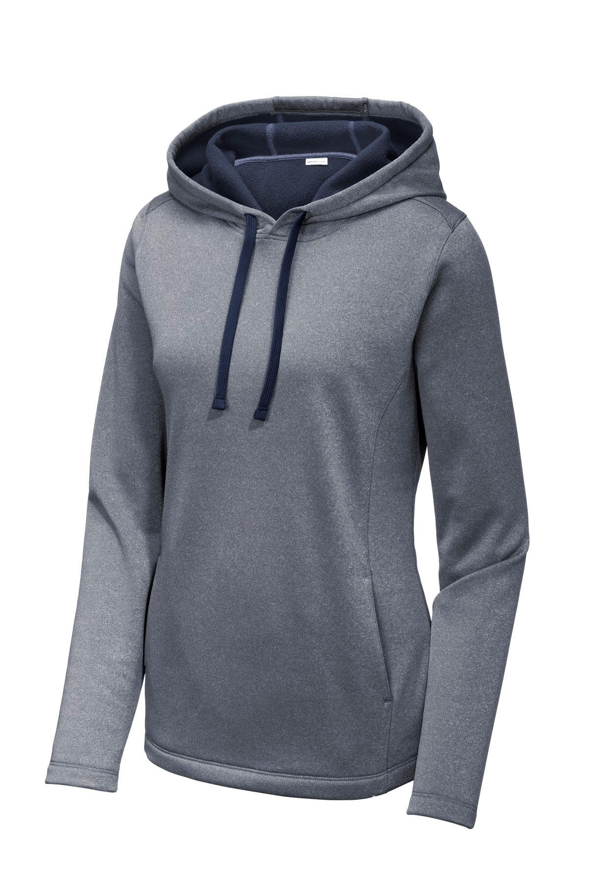 Sport-Tek® Women's PosiCharge® Sport-Wick® Heather Fleece Hooded Pullover