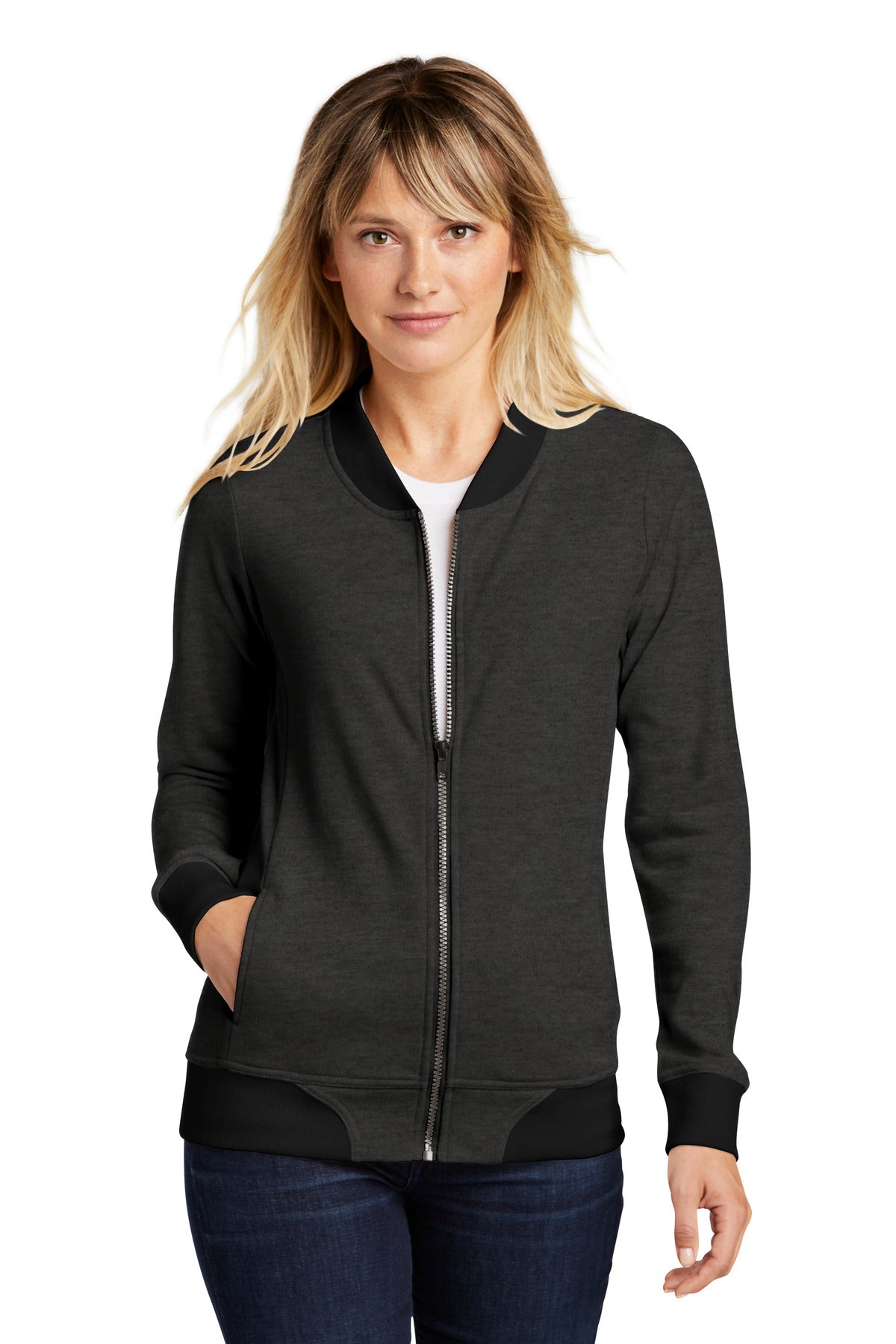Sport-Tek® Women's Lightweight French Terry Bomber