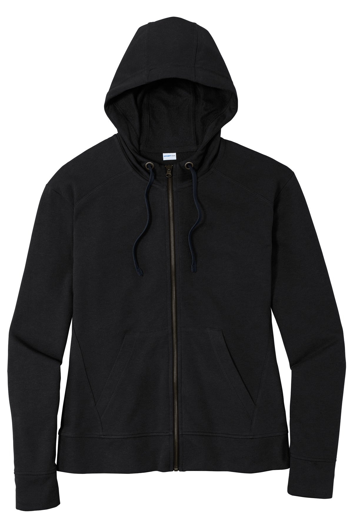 Sport-Tek® Women's PosiCharge® Tri-Blend Wicking Fleece Full-Zip Hooded Jacket