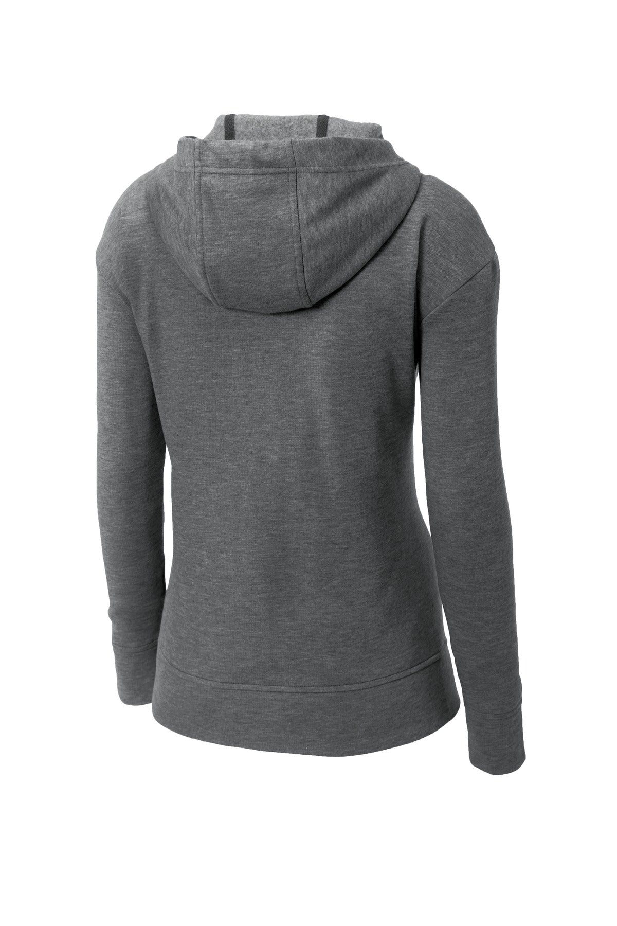 Sport-Tek® Women's PosiCharge® Tri-Blend Wicking Fleece Full-Zip Hooded Jacket