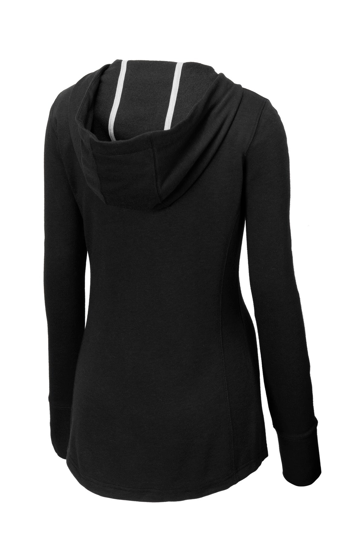 Sport-Tek® Women's PosiCharge® Tri-Blend Wicking Fleece Hooded Pullover