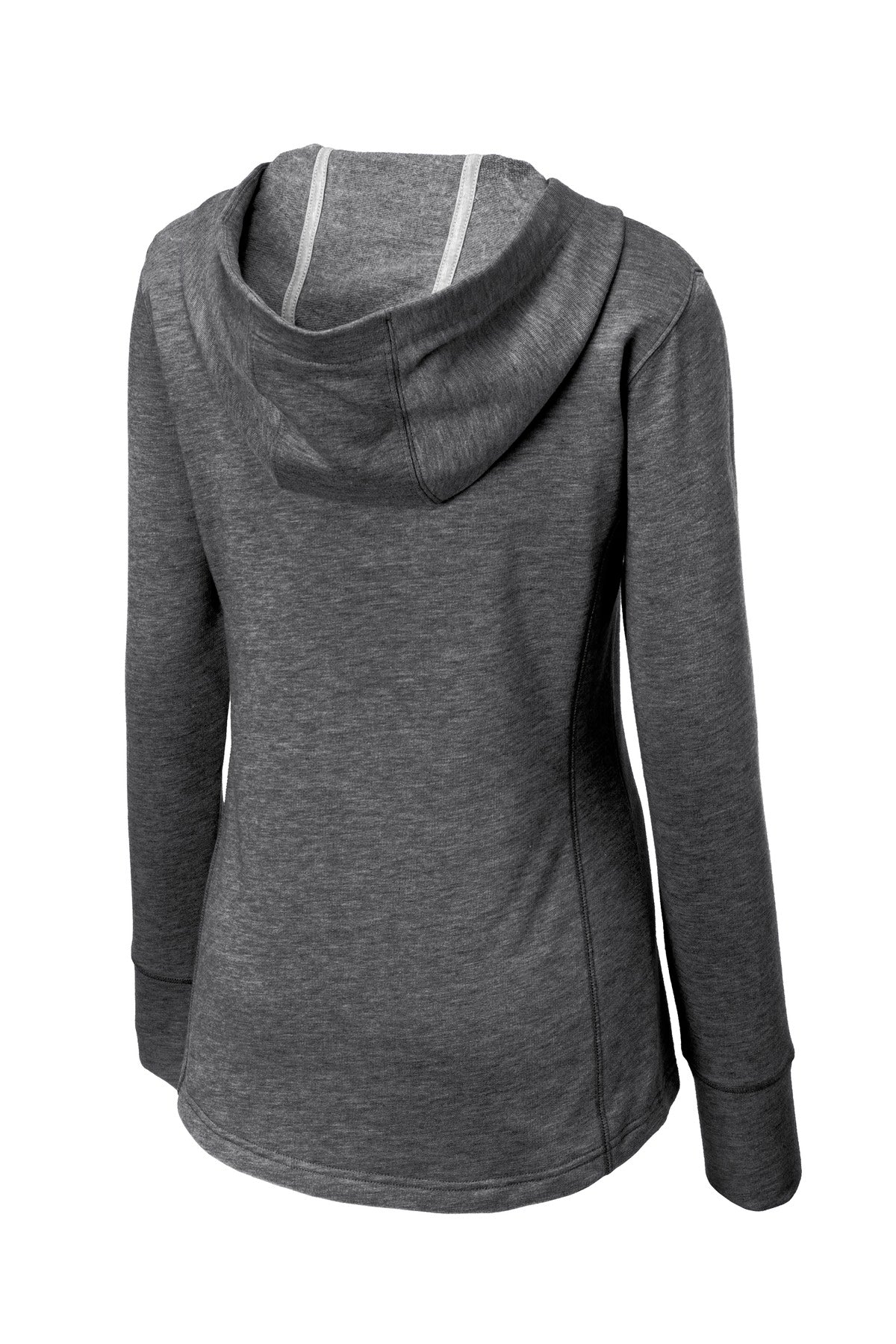 Sport-Tek® Women's PosiCharge® Tri-Blend Wicking Fleece Hooded Pullover