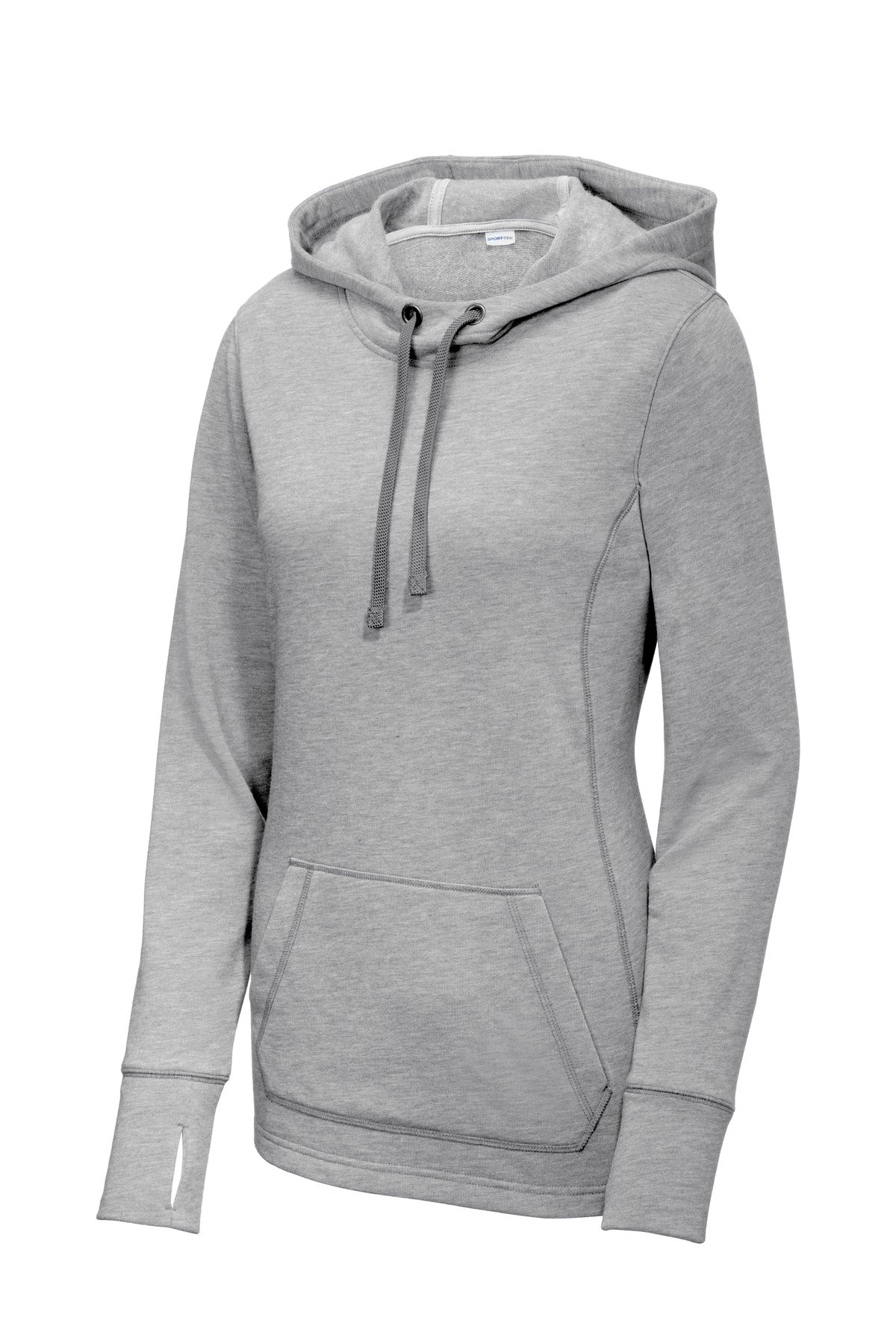 Sport-Tek® Women's PosiCharge® Tri-Blend Wicking Fleece Hooded Pullover