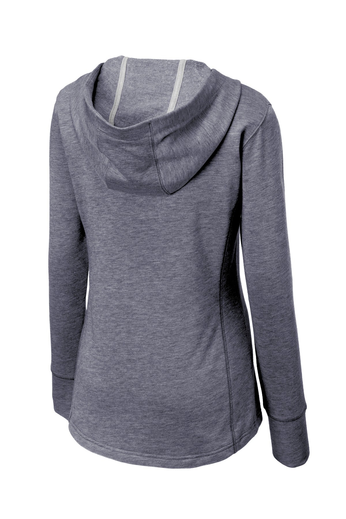 Sport-Tek® Women's PosiCharge® Tri-Blend Wicking Fleece Hooded Pullover