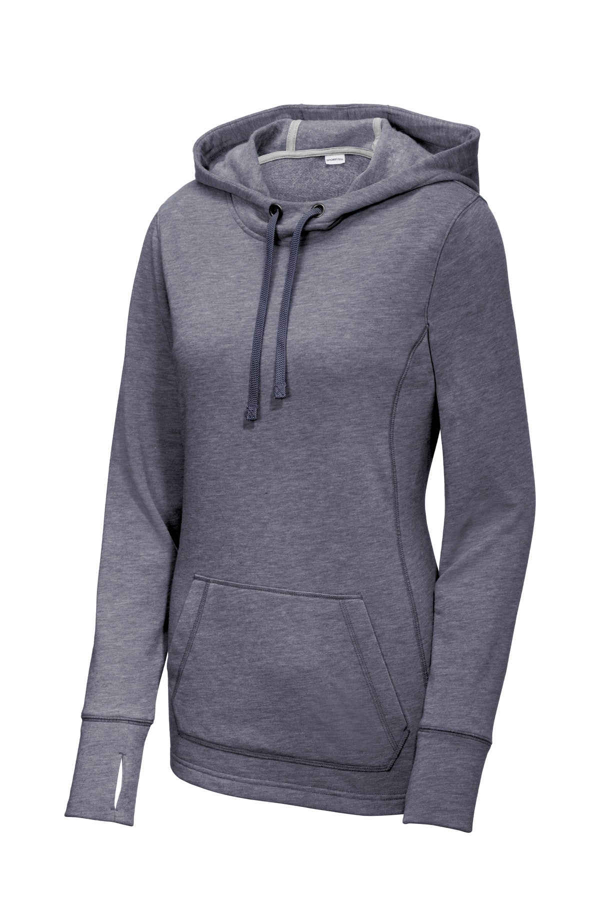 Sport-Tek® Women's PosiCharge® Tri-Blend Wicking Fleece Hooded Pullover