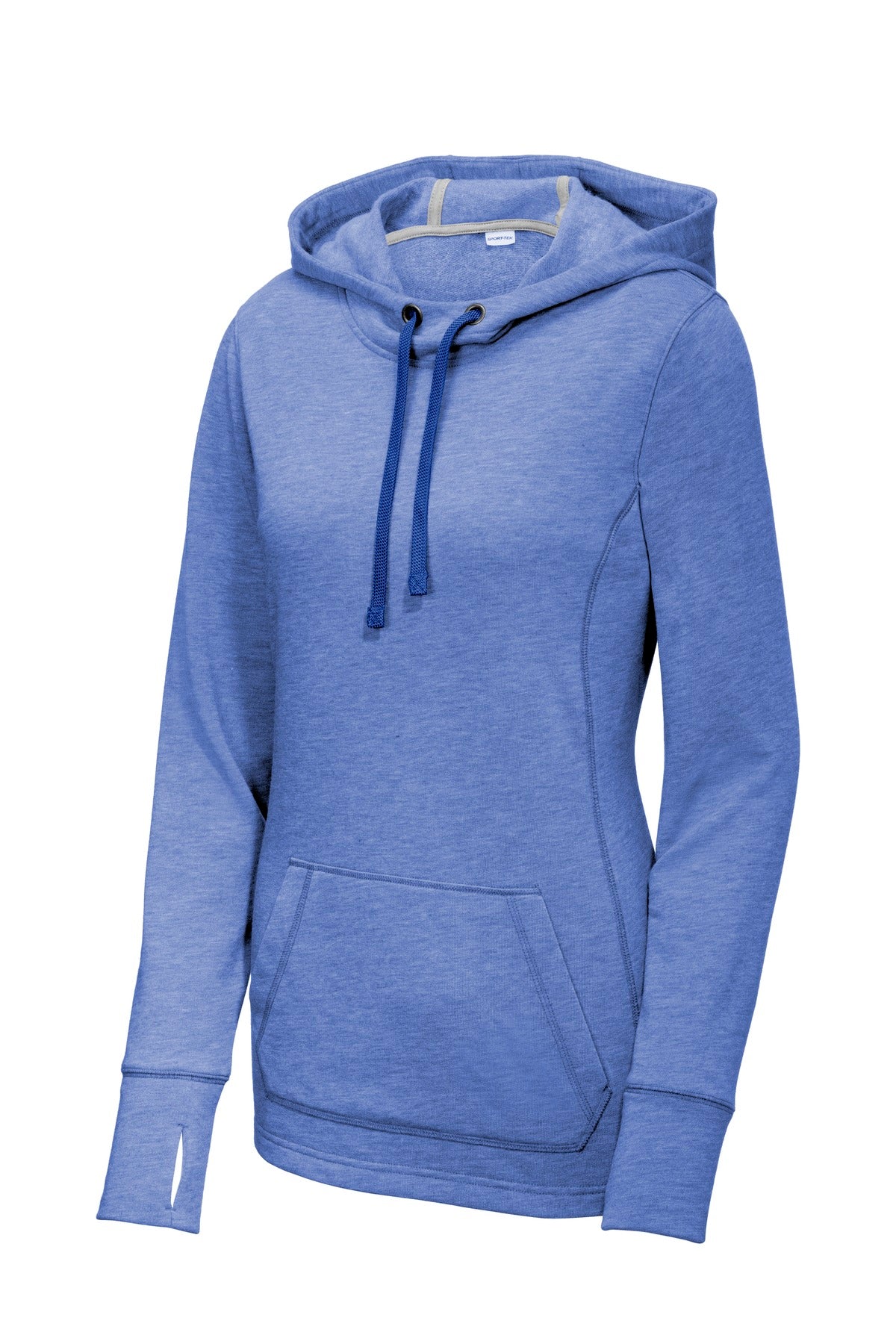 Sport-Tek® Women's PosiCharge® Tri-Blend Wicking Fleece Hooded Pullover