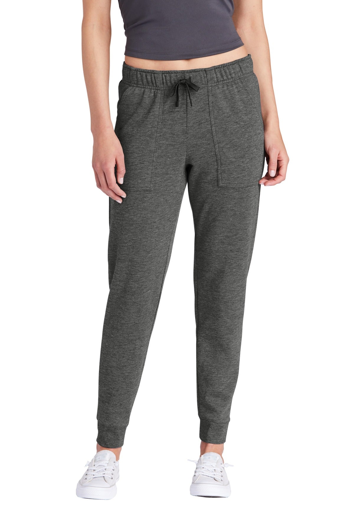 Sport-Tek® Women's PosiCharge® Tri-Blend Wicking Fleece Jogger