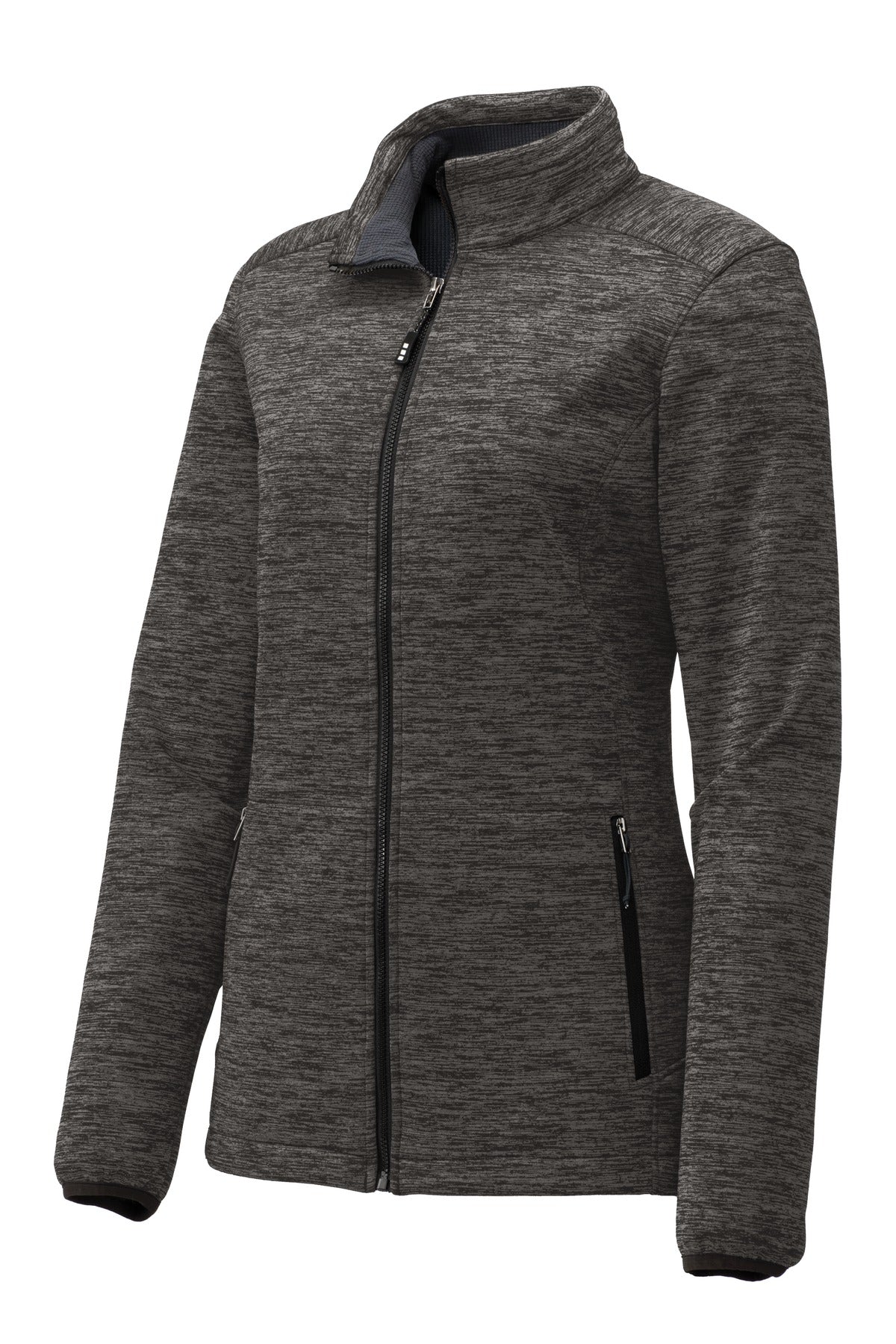 Sport-Tek® Women's PosiCharge® Electric Heather Soft Shell Jacket