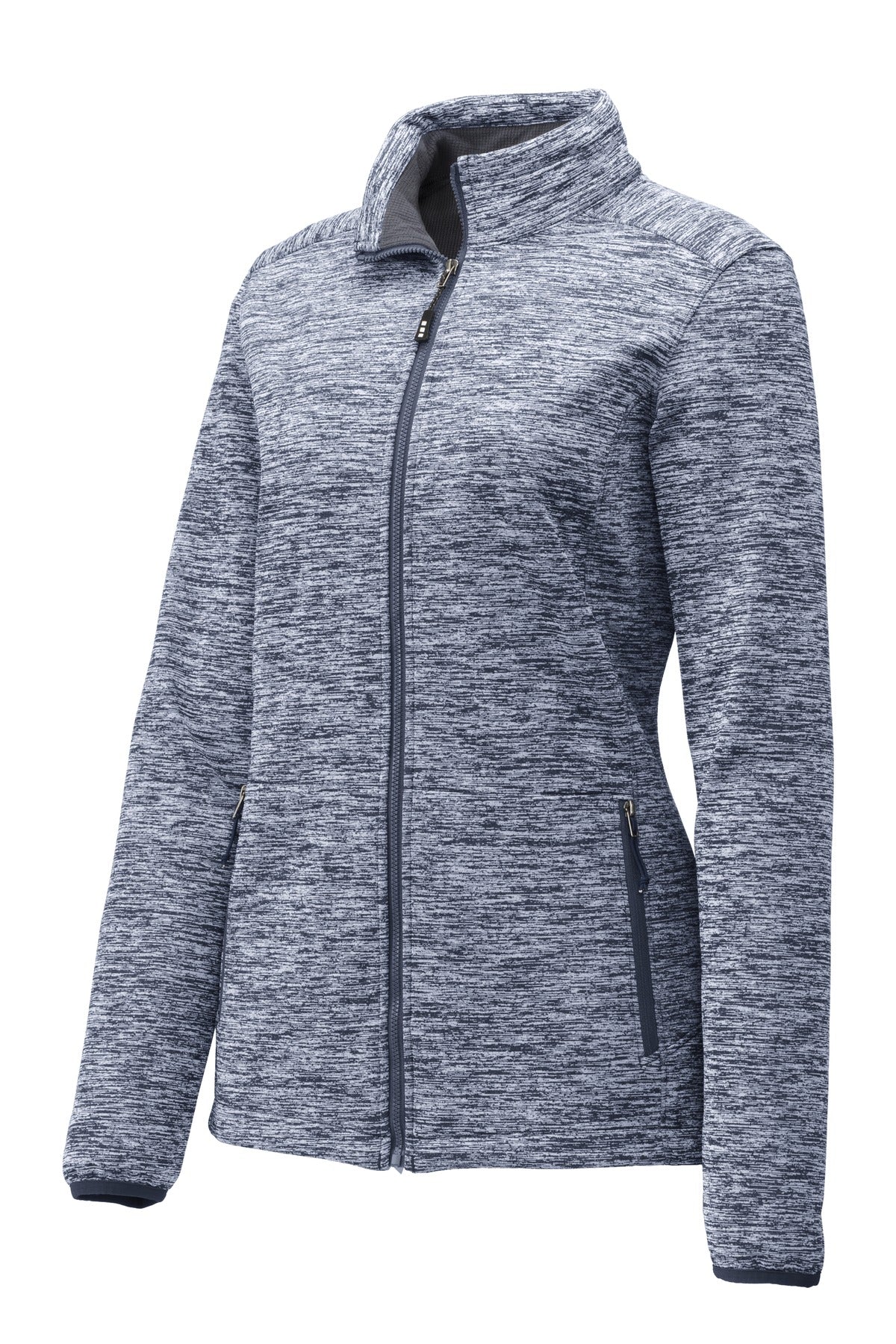 Sport-Tek® Women's PosiCharge® Electric Heather Soft Shell Jacket
