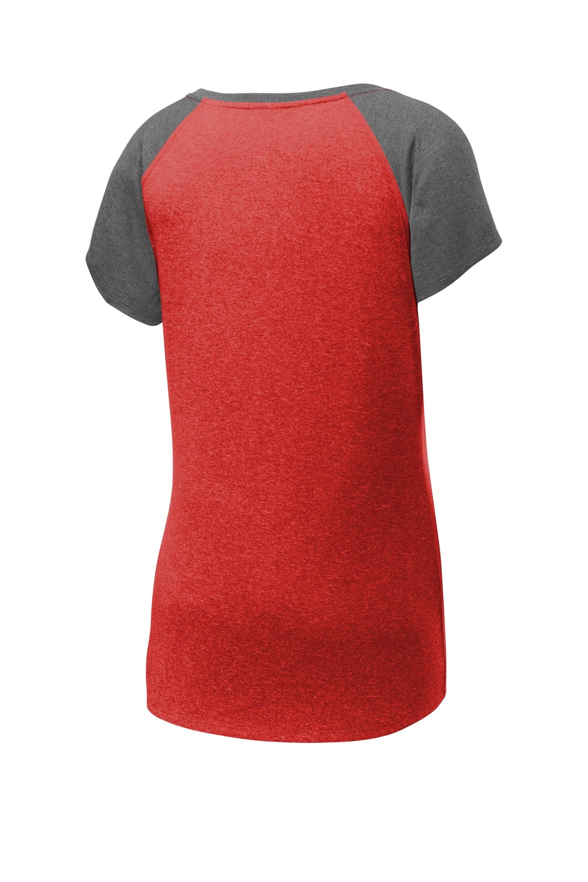 Sport-Tek® Women's Heather-On-Heather Contender Scoop Neck Tee