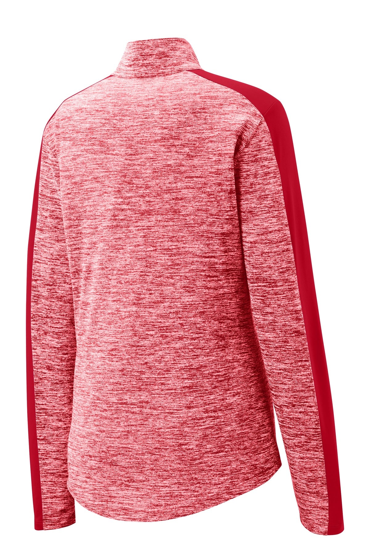 Sport-Tek® Women's PosiCharge® Electric Heather Colorblock 1/4-Zip Pullover