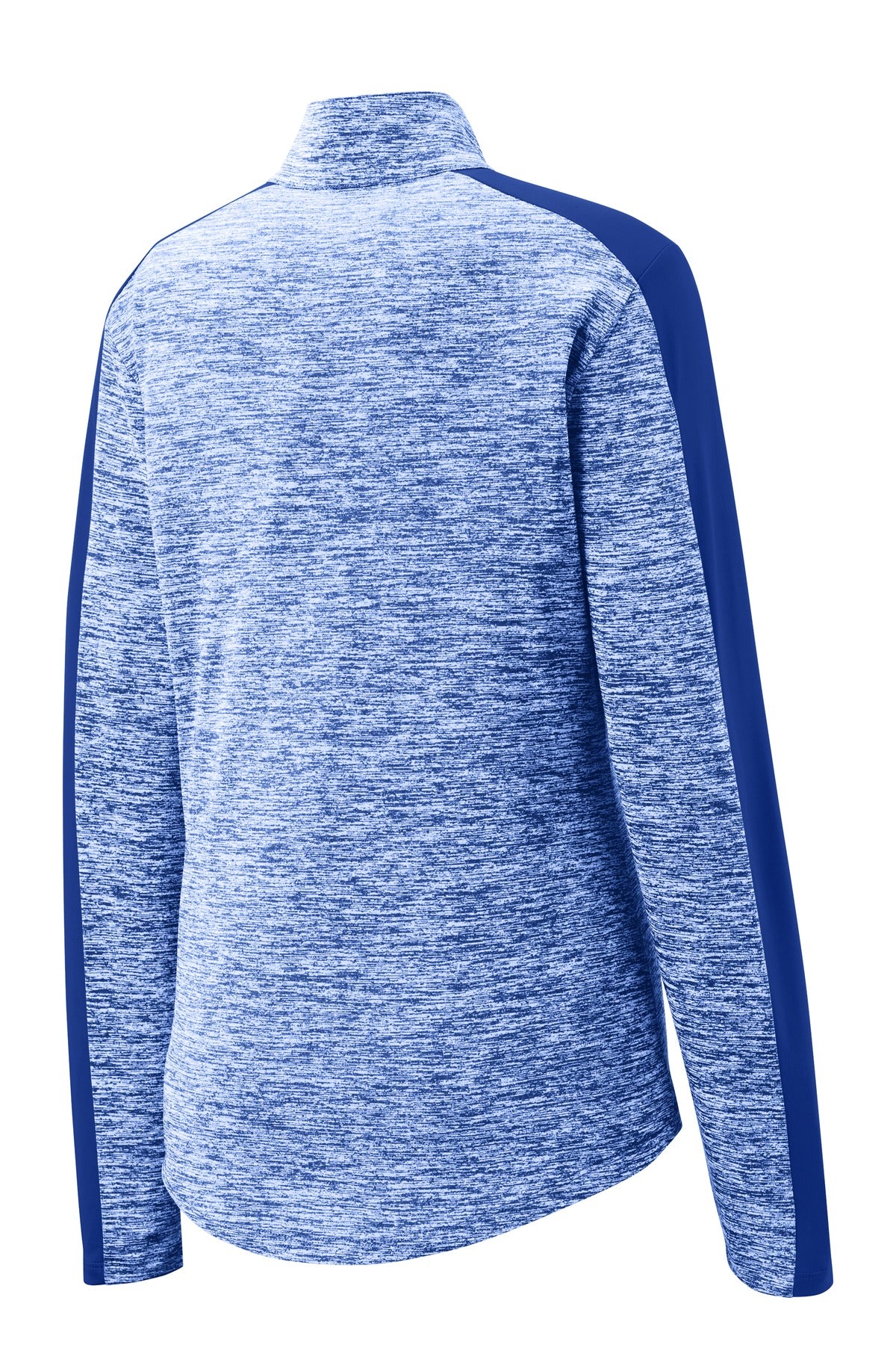 Sport-Tek® Women's PosiCharge® Electric Heather Colorblock 1/4-Zip Pullover
