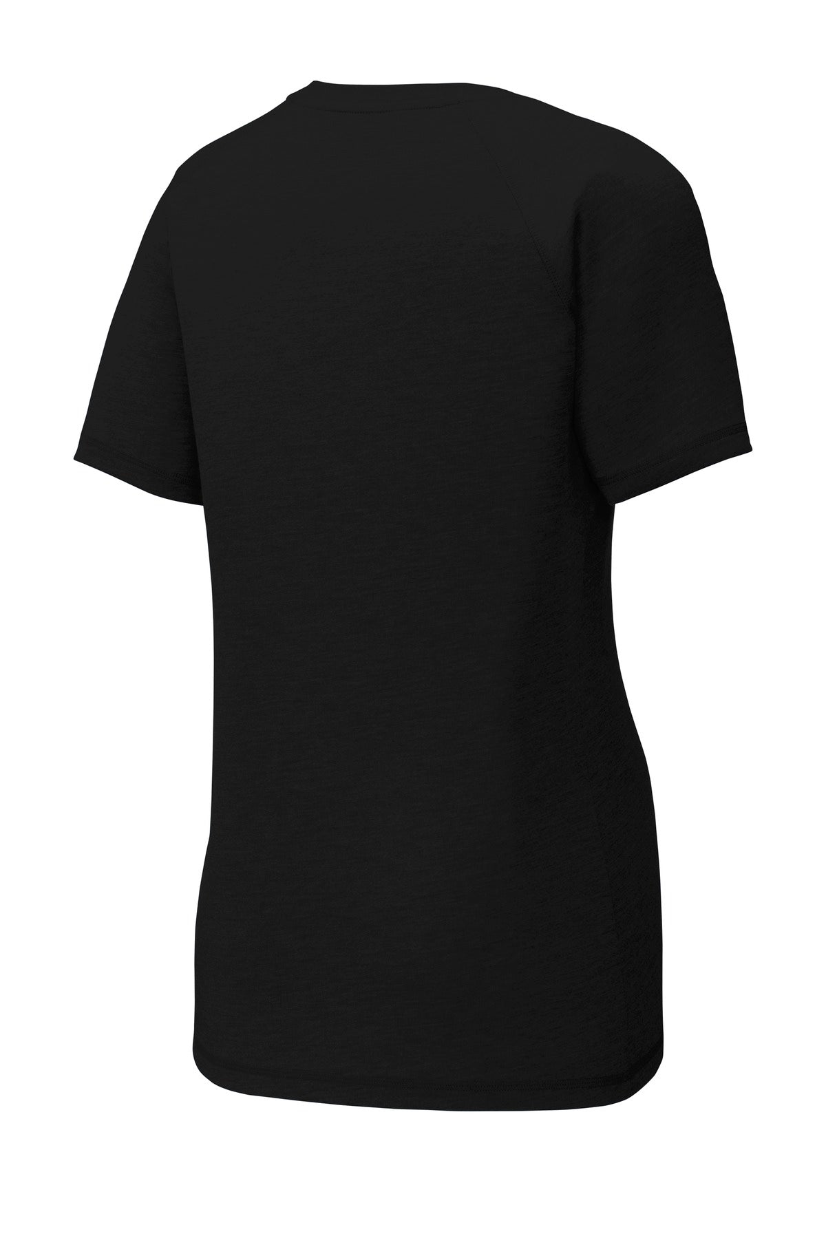 Sport-Tek® Women's PosiCharge® Tri-Blend Wicking Scoop Neck Raglan Tee