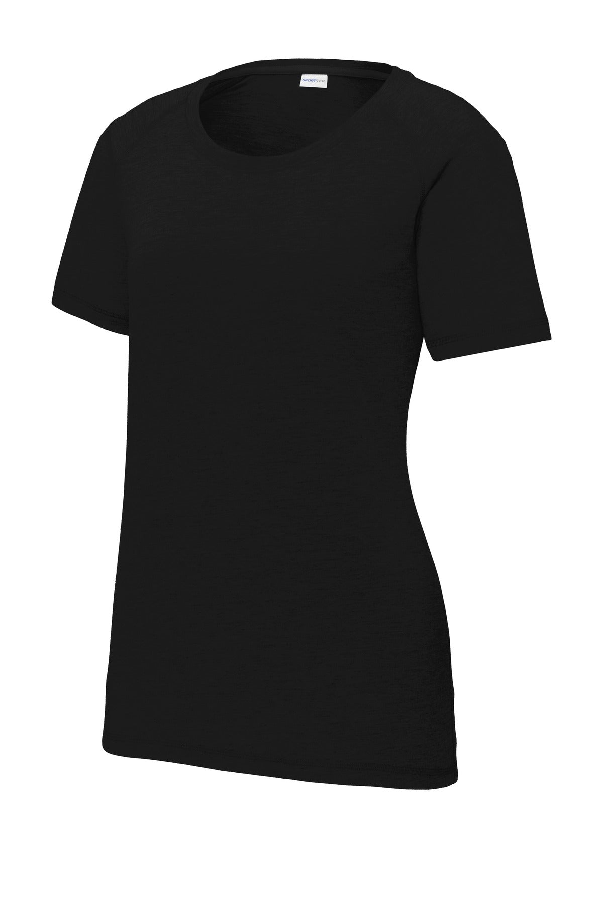 Sport-Tek® Women's PosiCharge® Tri-Blend Wicking Scoop Neck Raglan Tee