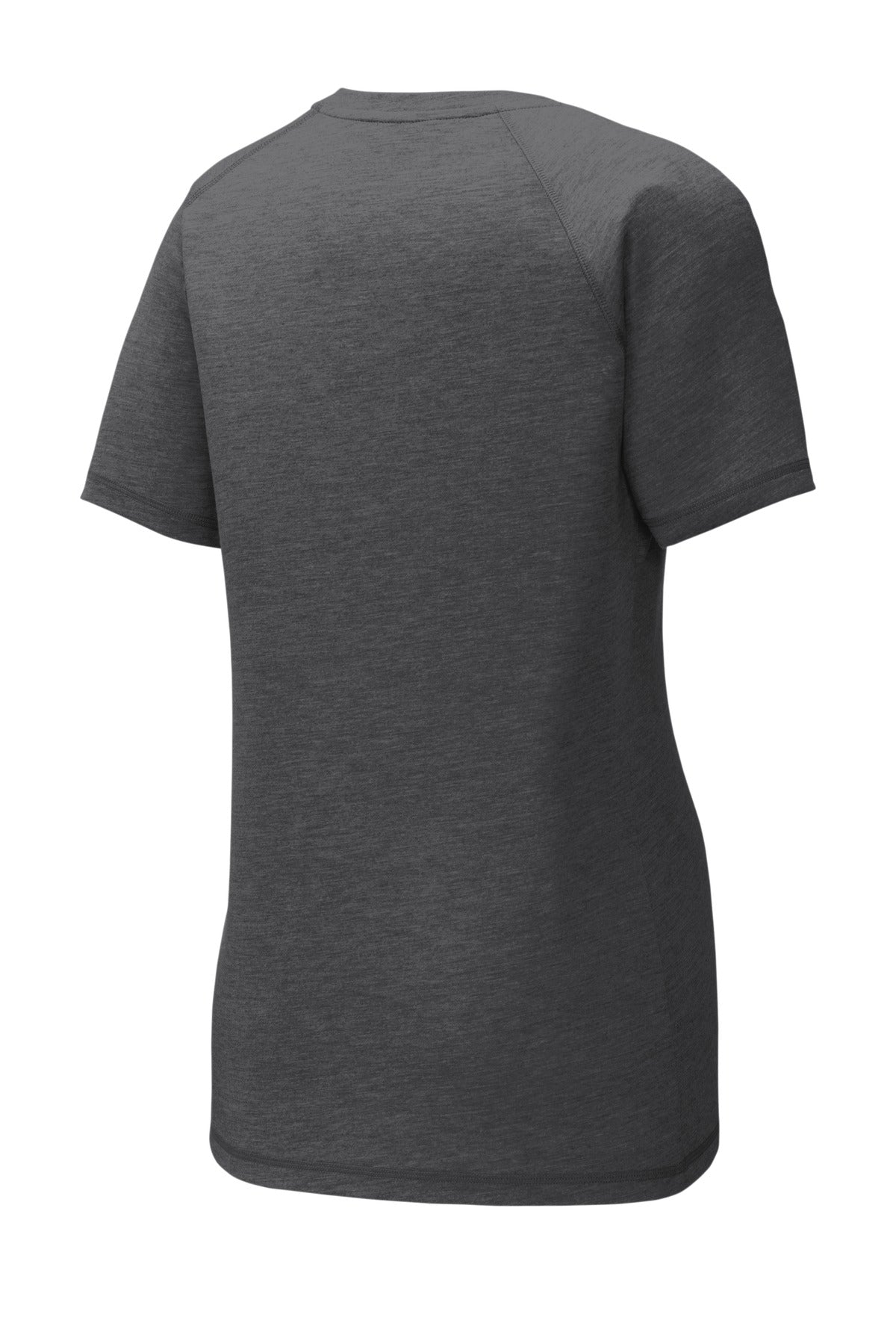Sport-Tek® Women's PosiCharge® Tri-Blend Wicking Scoop Neck Raglan Tee