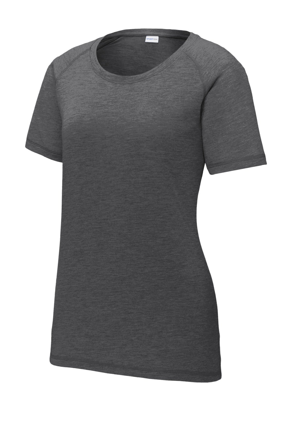 Sport-Tek® Women's PosiCharge® Tri-Blend Wicking Scoop Neck Raglan Tee
