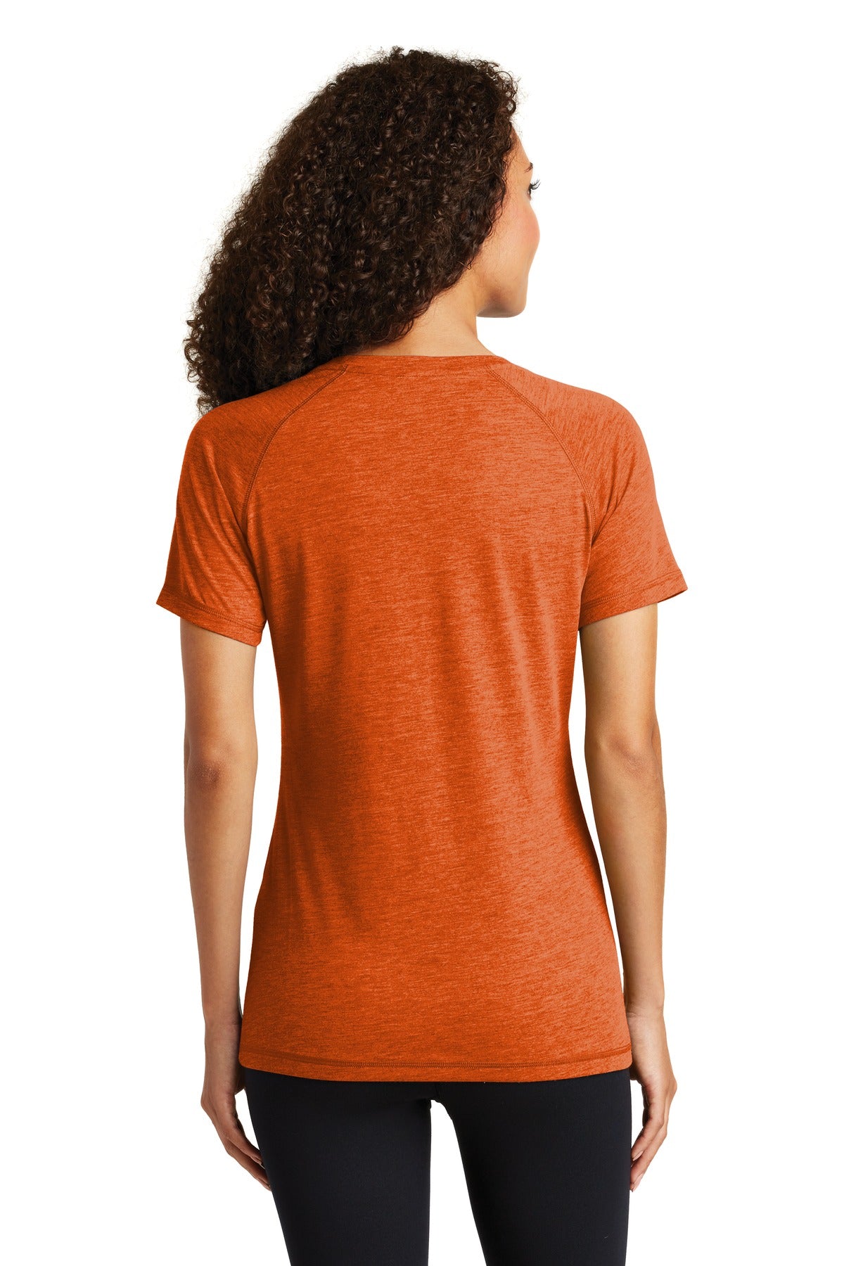 Sport-Tek® Women's PosiCharge® Tri-Blend Wicking Scoop Neck Raglan Tee