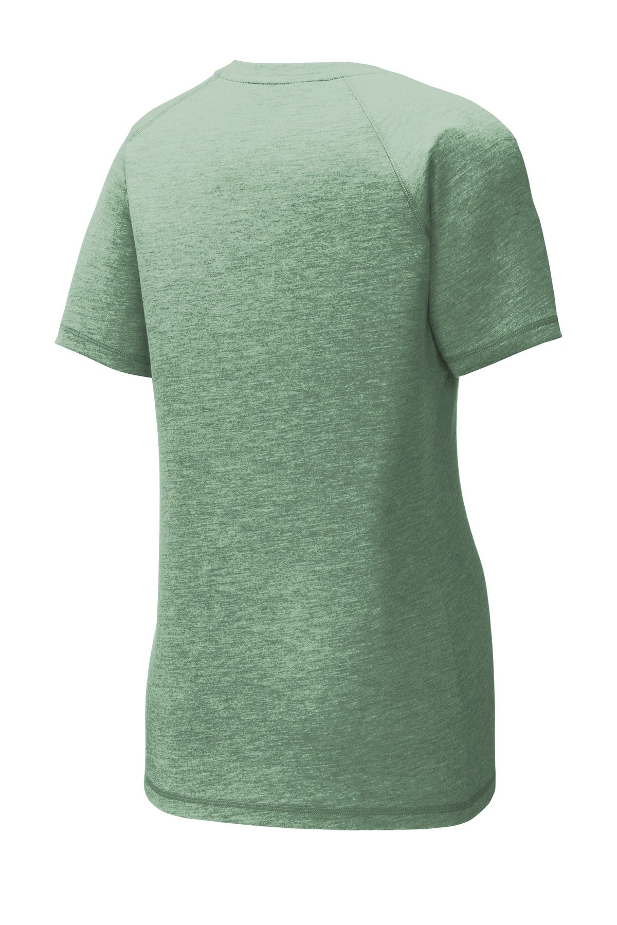 Sport-Tek® Women's PosiCharge® Tri-Blend Wicking Scoop Neck Raglan Tee