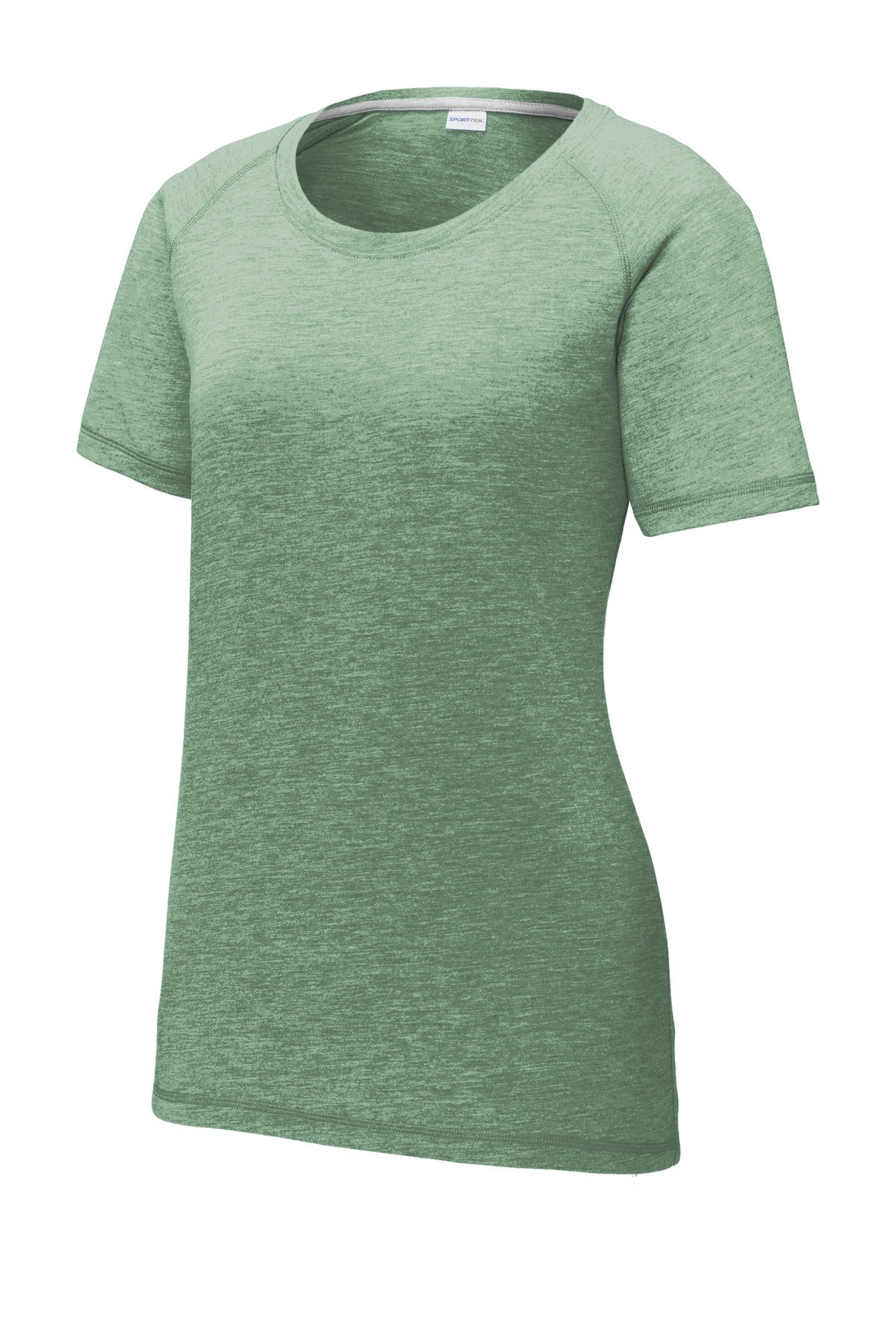 Sport-Tek® Women's PosiCharge® Tri-Blend Wicking Scoop Neck Raglan Tee