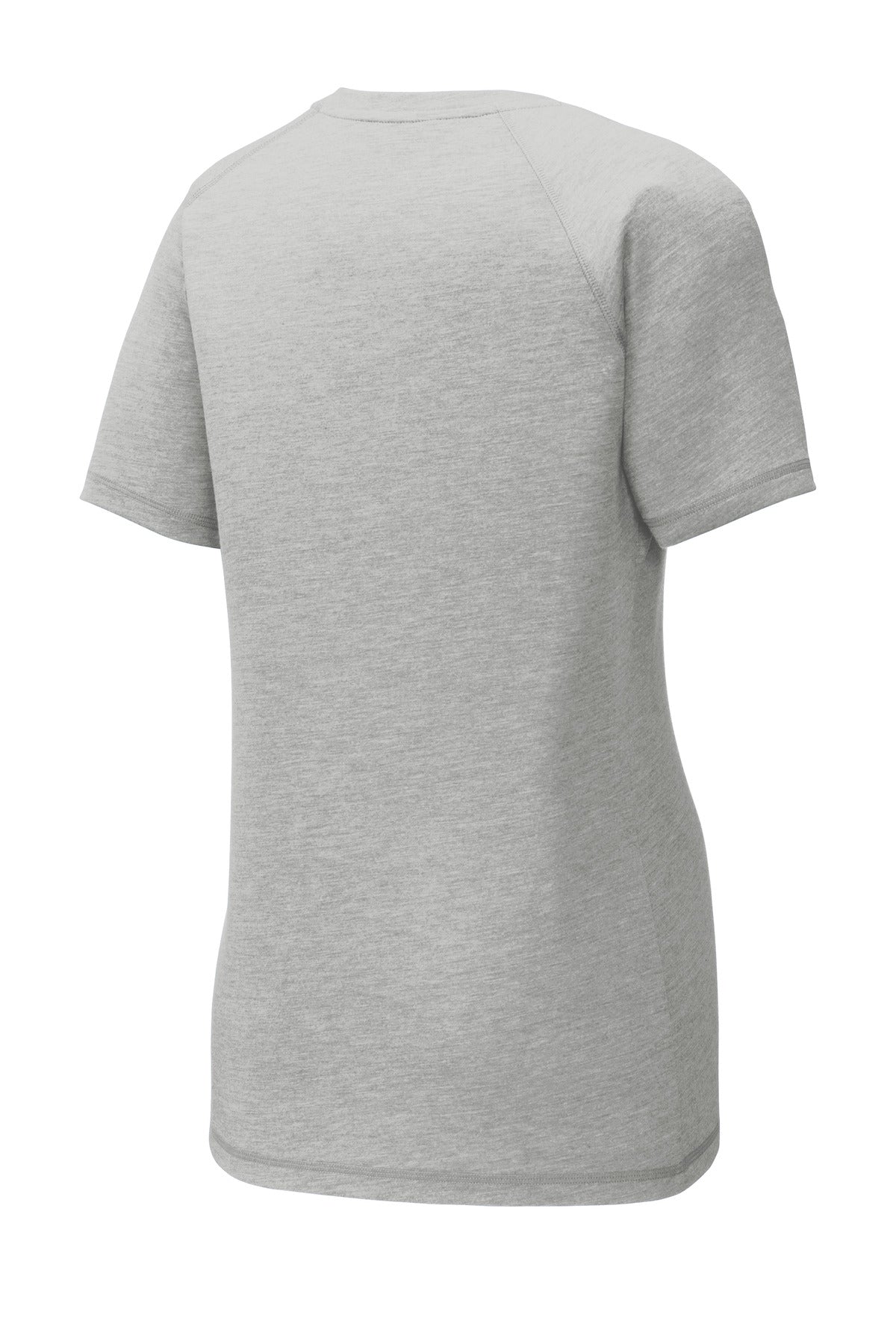 Sport-Tek® Women's PosiCharge® Tri-Blend Wicking Scoop Neck Raglan Tee