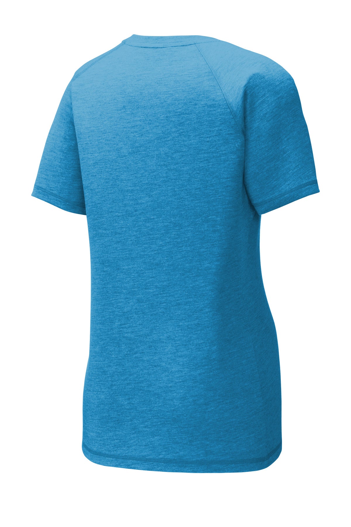 Sport-Tek® Women's PosiCharge® Tri-Blend Wicking Scoop Neck Raglan Tee