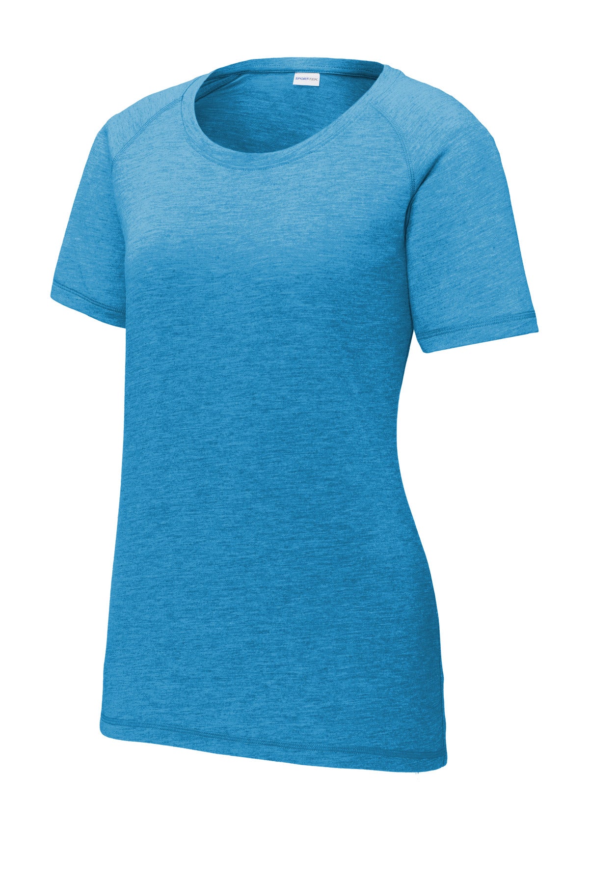 Sport-Tek® Women's PosiCharge® Tri-Blend Wicking Scoop Neck Raglan Tee