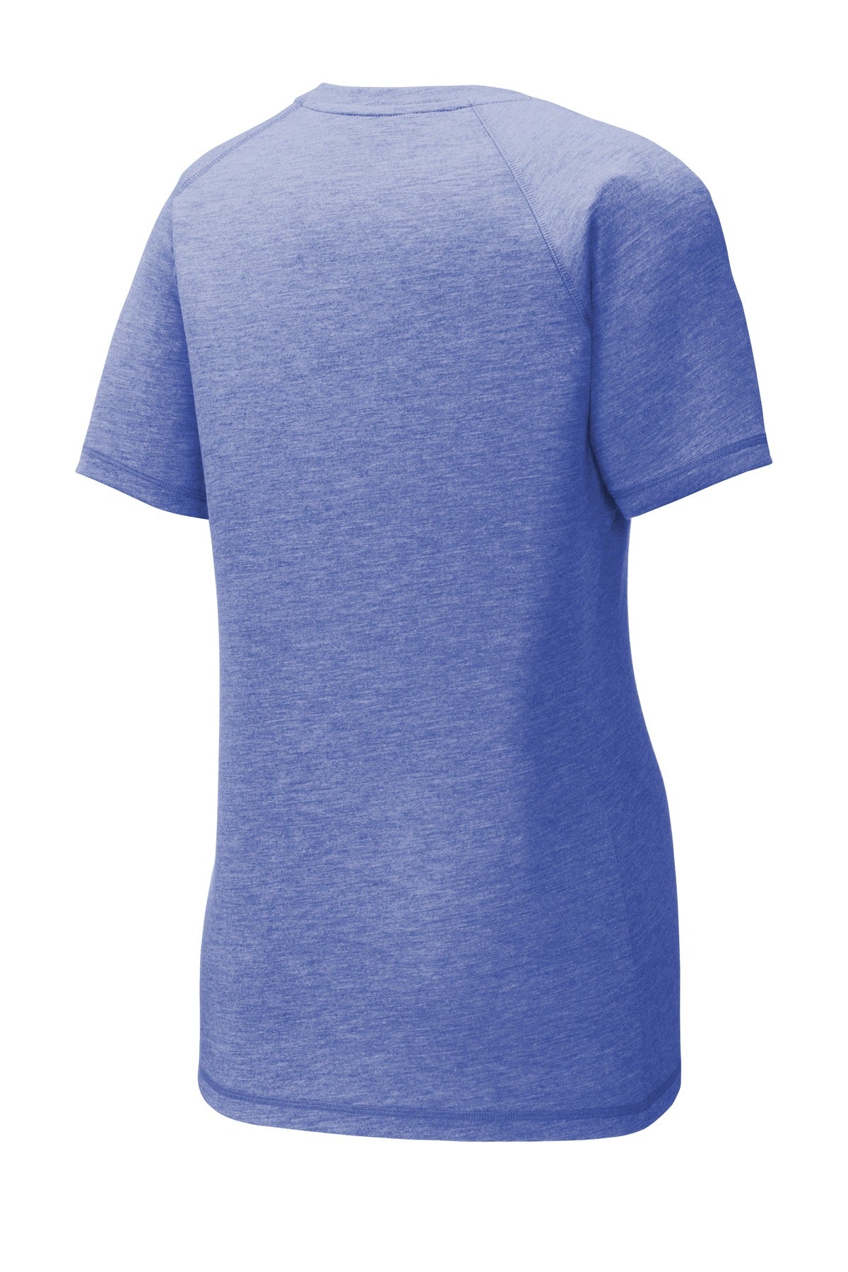 Sport-Tek® Women's PosiCharge® Tri-Blend Wicking Scoop Neck Raglan Tee