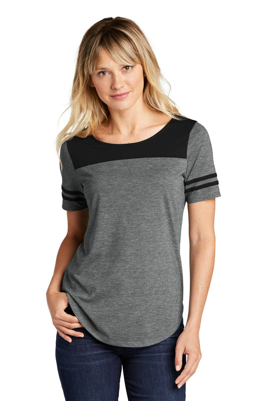 Sport-Tek® Women's PosiCharge® Tri-Blend Wicking Fan Tee