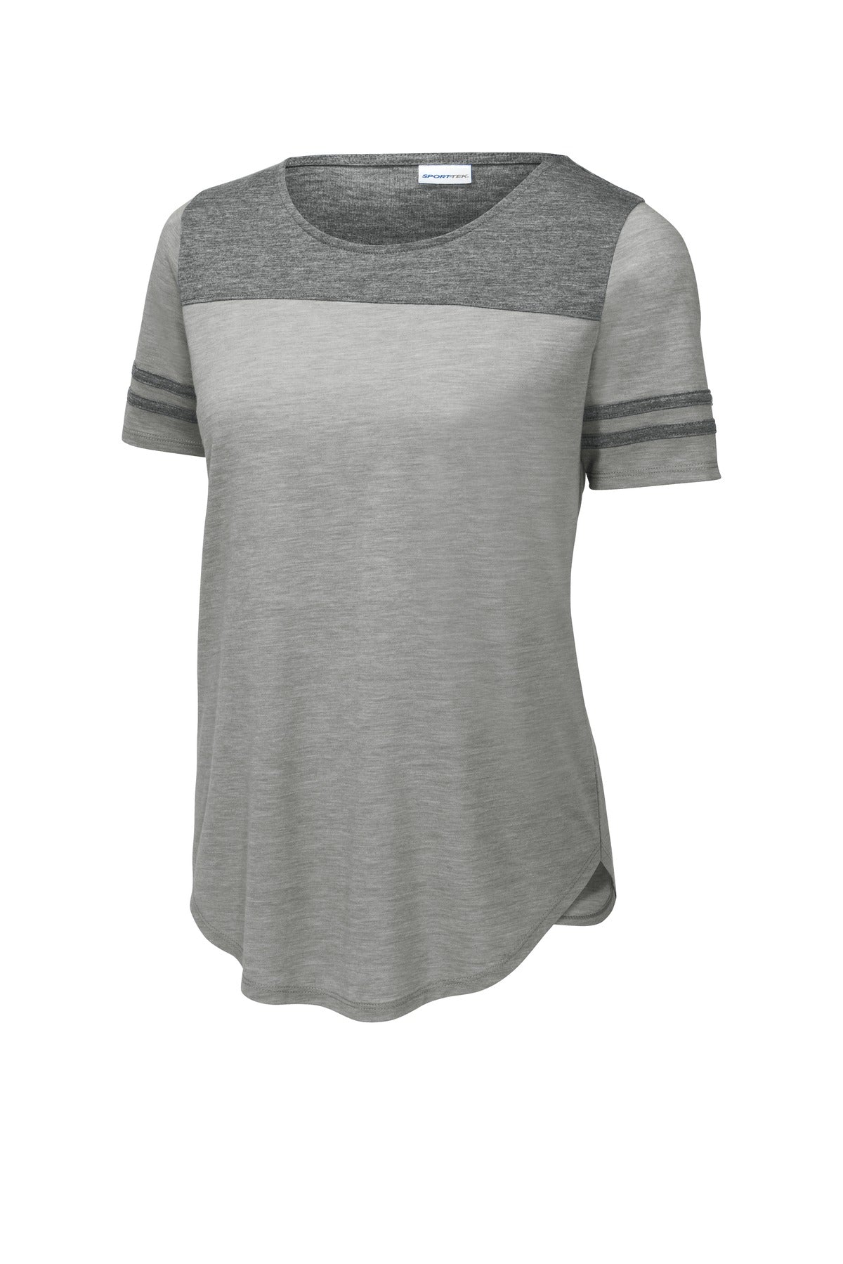 Sport-Tek® Women's PosiCharge® Tri-Blend Wicking Fan Tee