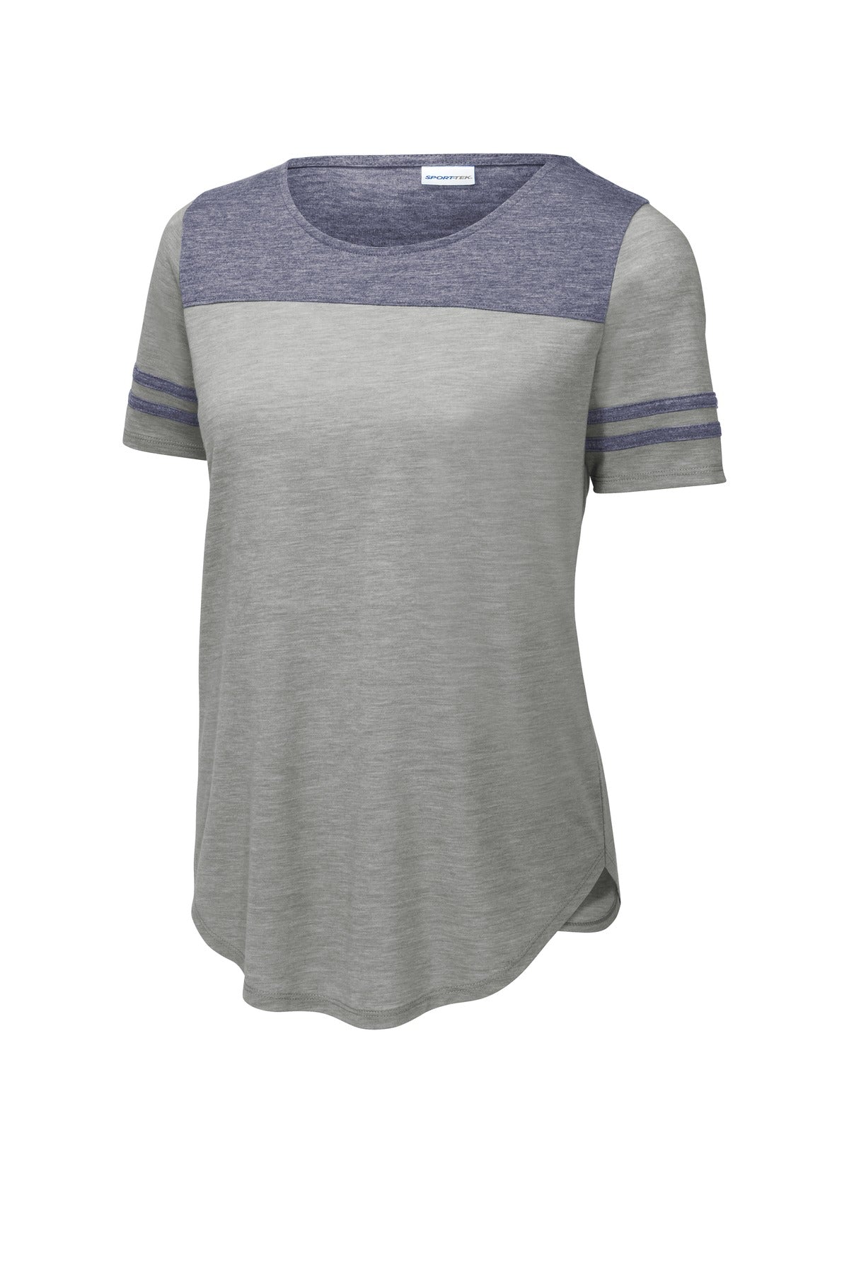 Sport-Tek® Women's PosiCharge® Tri-Blend Wicking Fan Tee
