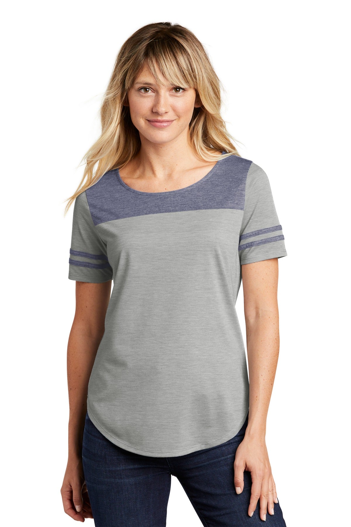 Sport-Tek® Women's PosiCharge® Tri-Blend Wicking Fan Tee