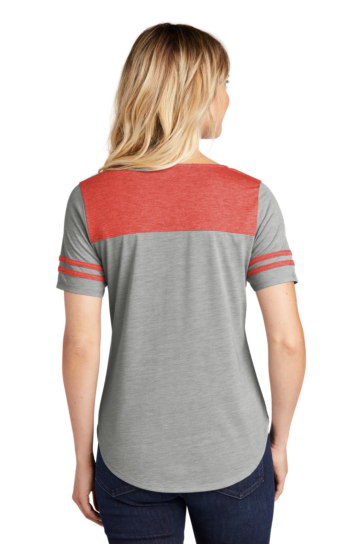 Sport-Tek® Women's PosiCharge® Tri-Blend Wicking Fan Tee