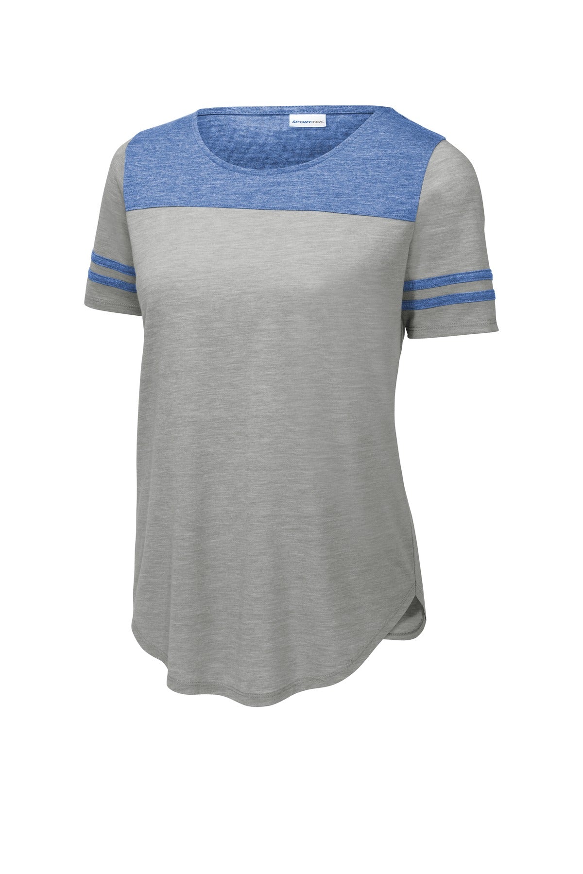 Sport-Tek® Women's PosiCharge® Tri-Blend Wicking Fan Tee