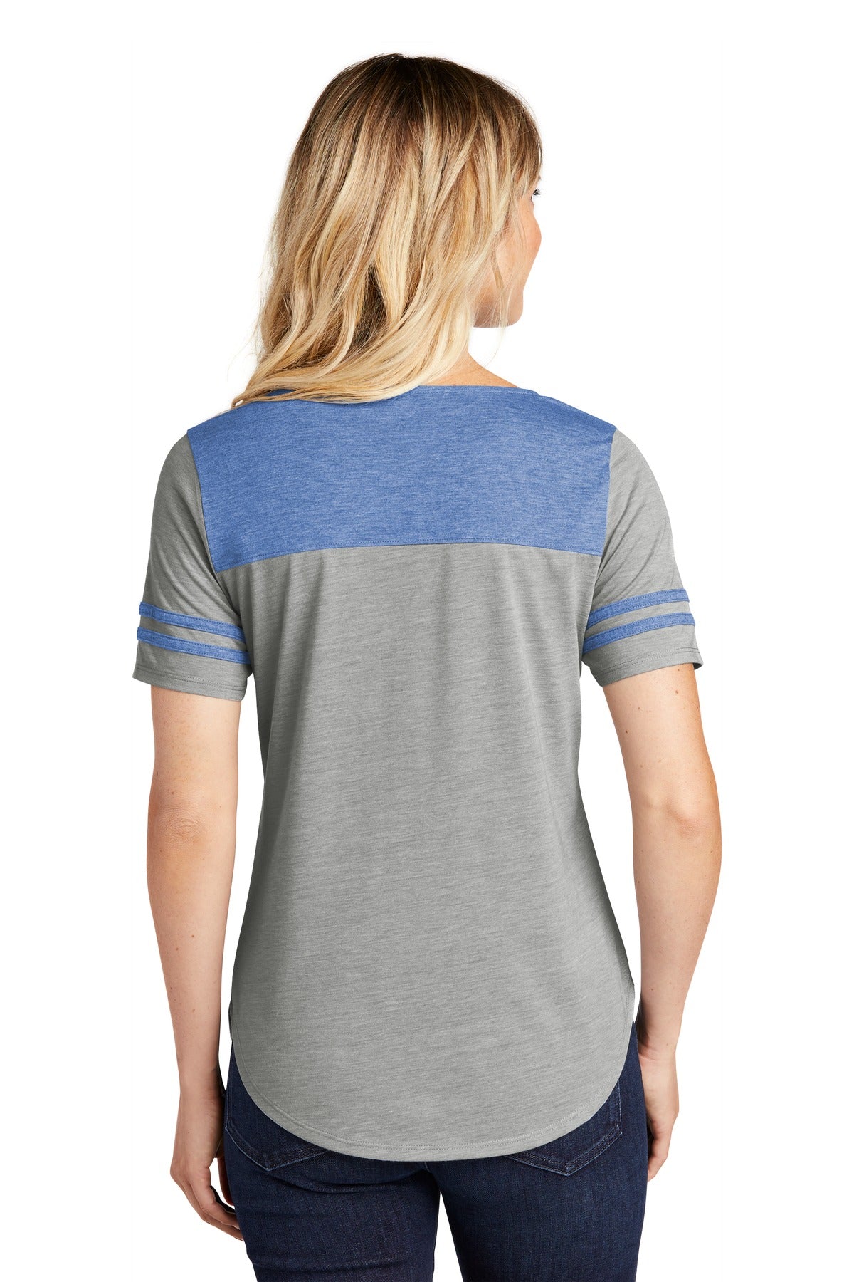 Sport-Tek® Women's PosiCharge® Tri-Blend Wicking Fan Tee