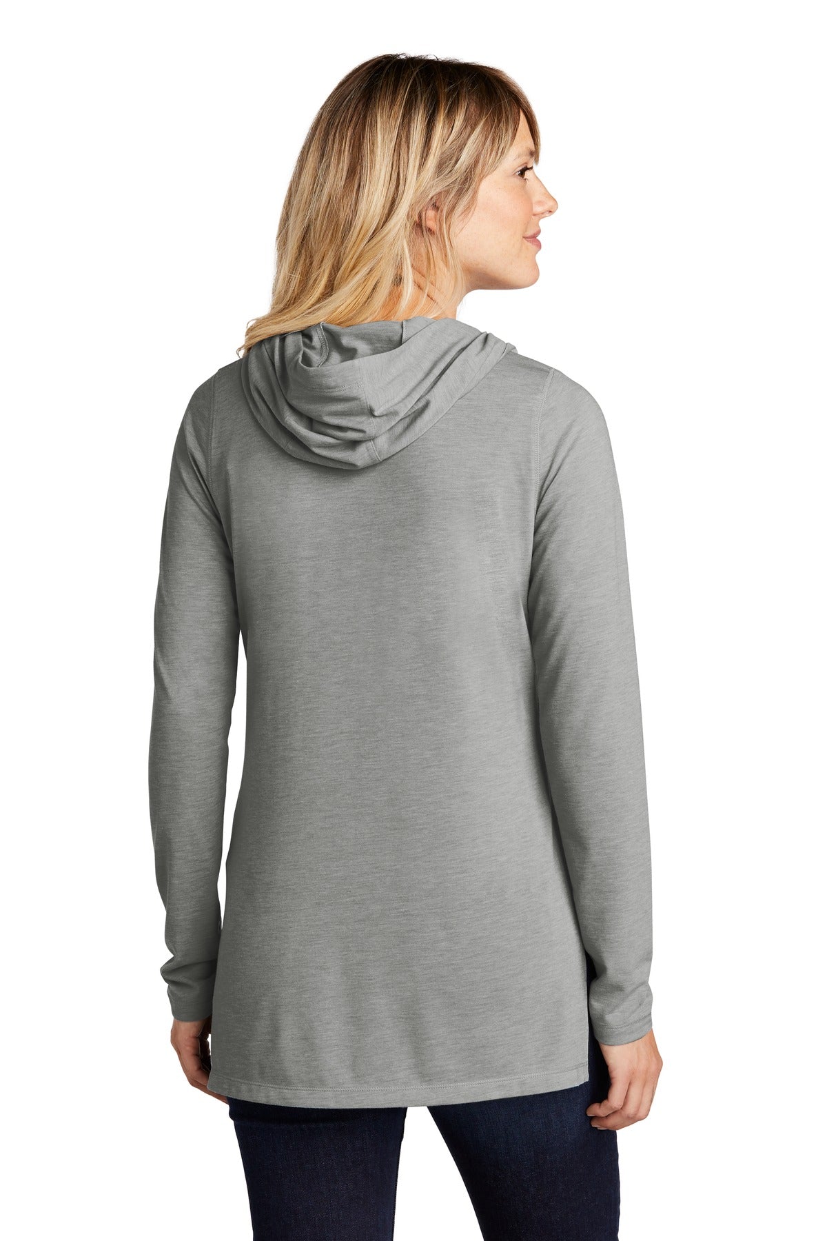 Sport-Tek® Women's PosiCharge® Tri-Blend Wicking Long Sleeve Hoodie