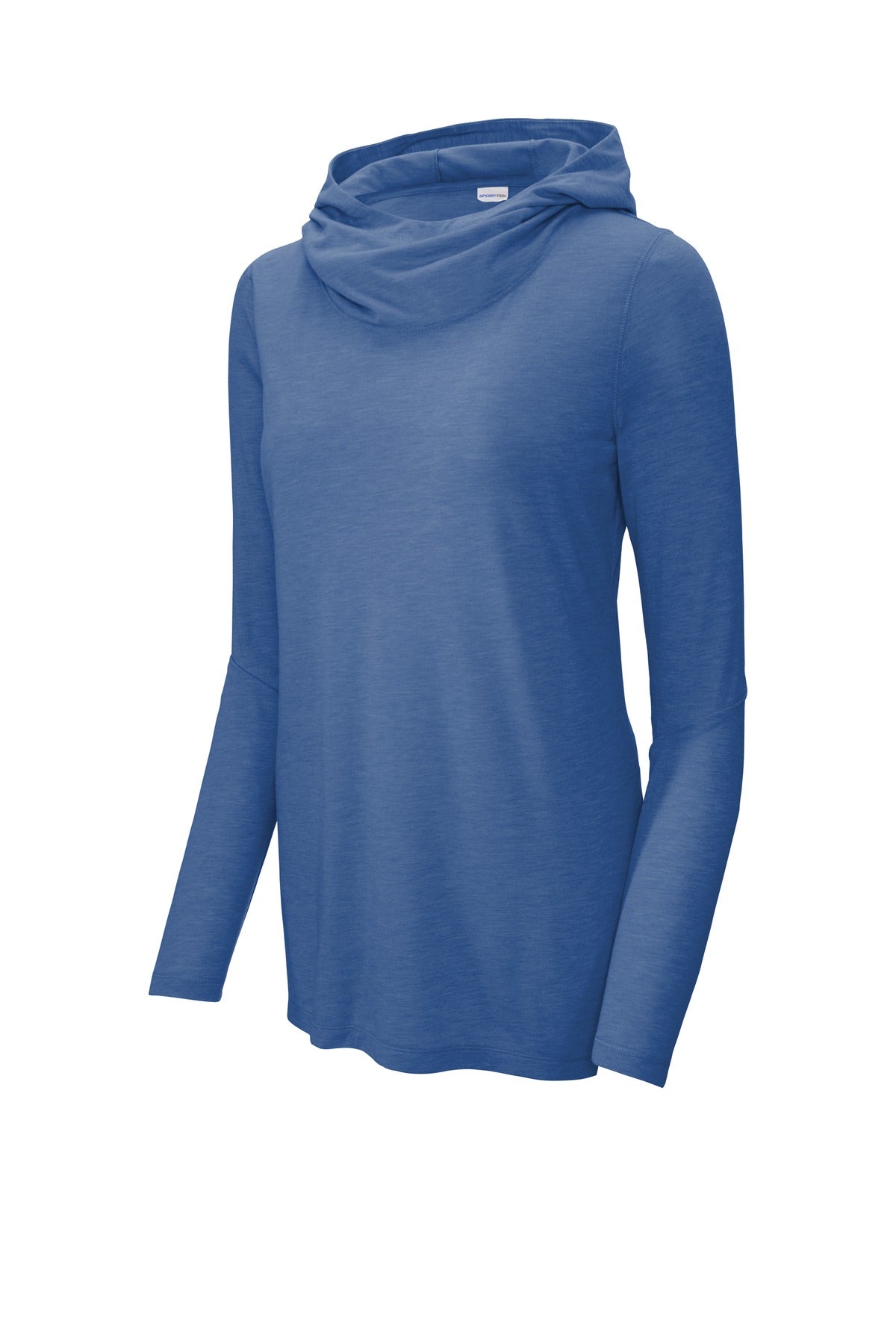 Sport-Tek® Women's PosiCharge® Tri-Blend Wicking Long Sleeve Hoodie