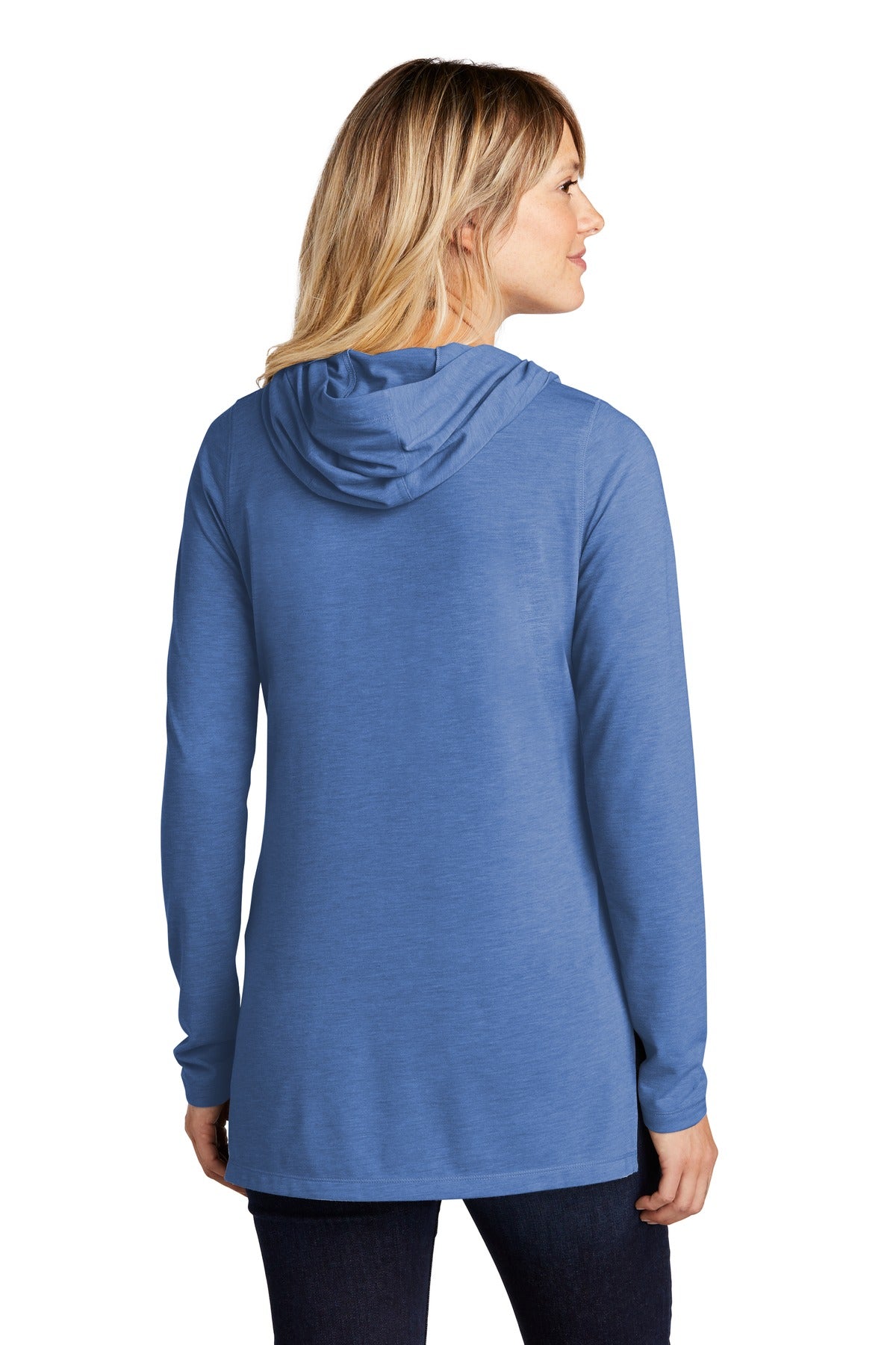Sport-Tek® Women's PosiCharge® Tri-Blend Wicking Long Sleeve Hoodie