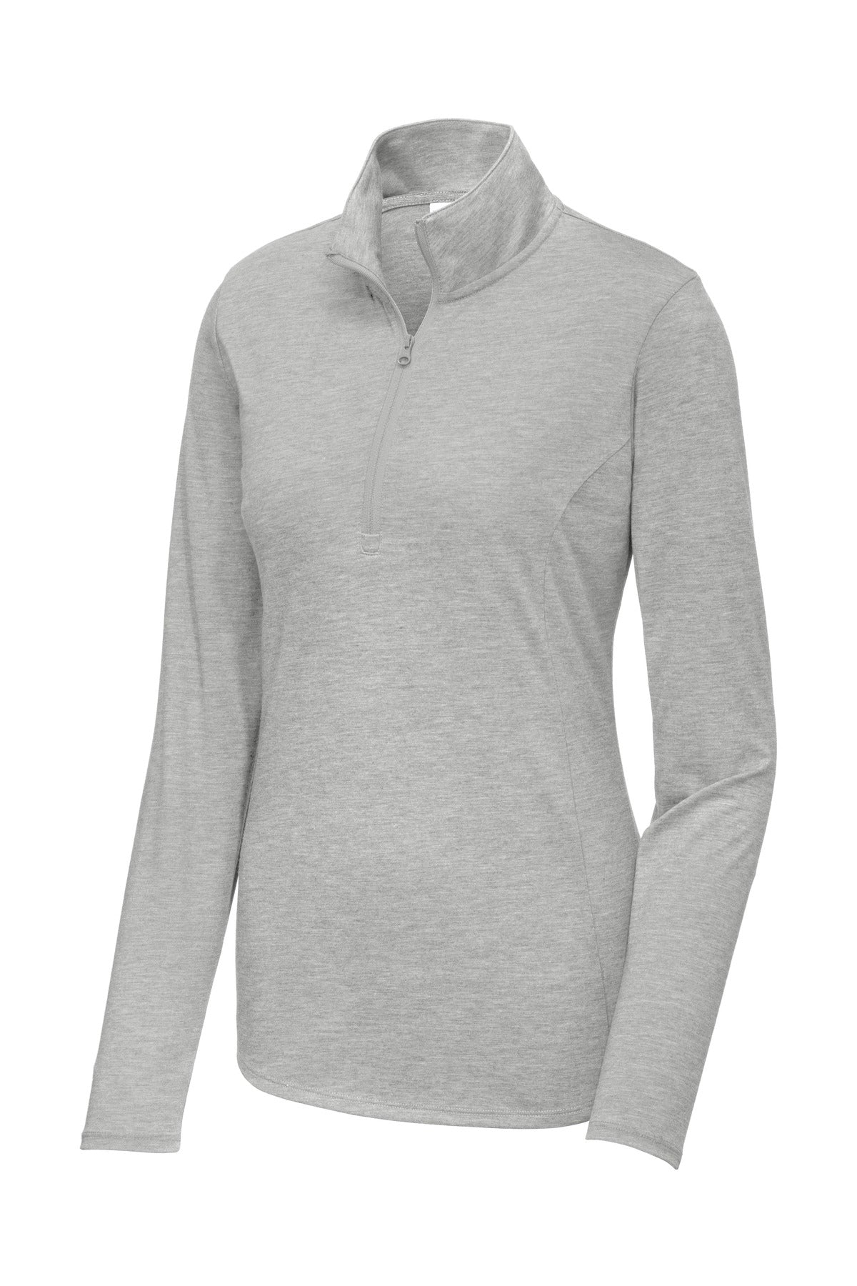 Sport-Tek® Women's PosiCharge® Tri-Blend Wicking 1/4-Zip Pullover