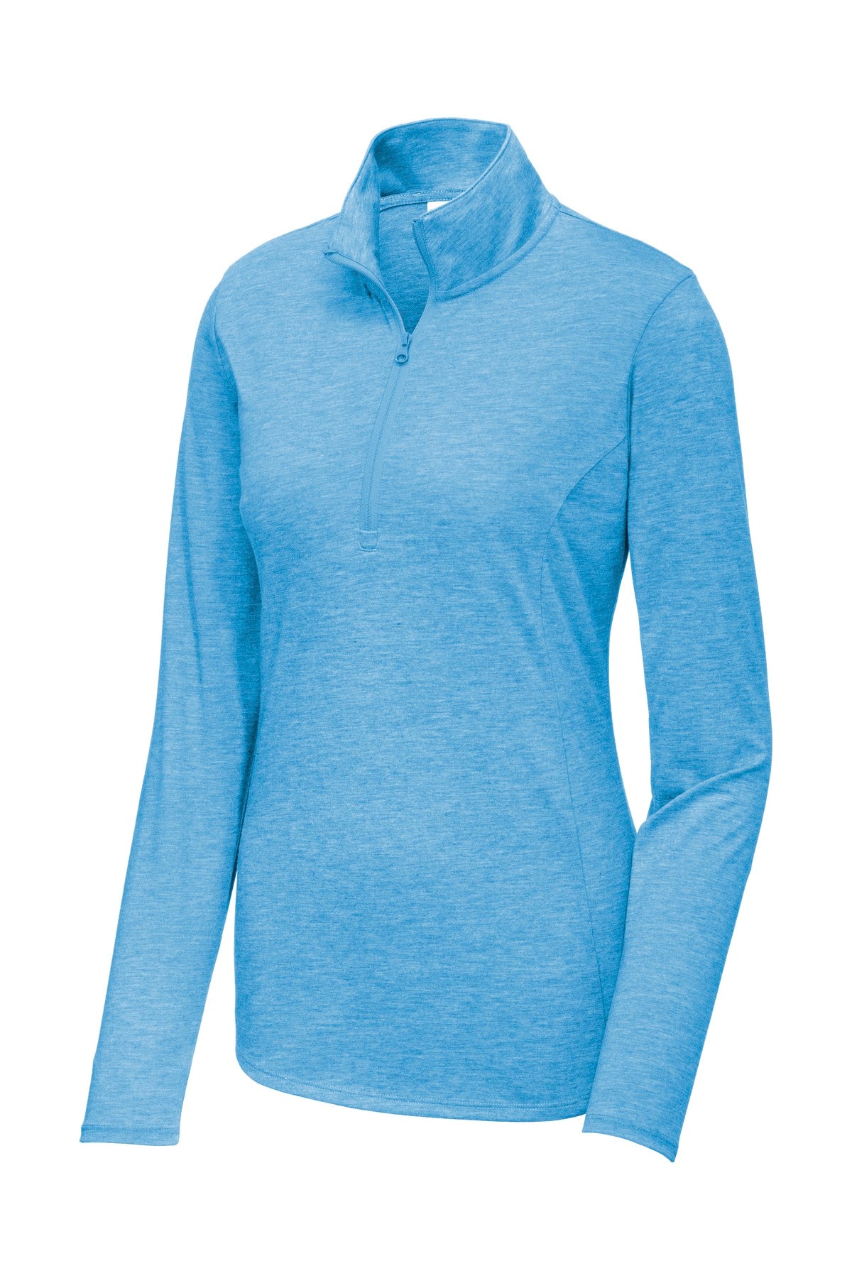 Sport-Tek® Women's PosiCharge® Tri-Blend Wicking 1/4-Zip Pullover