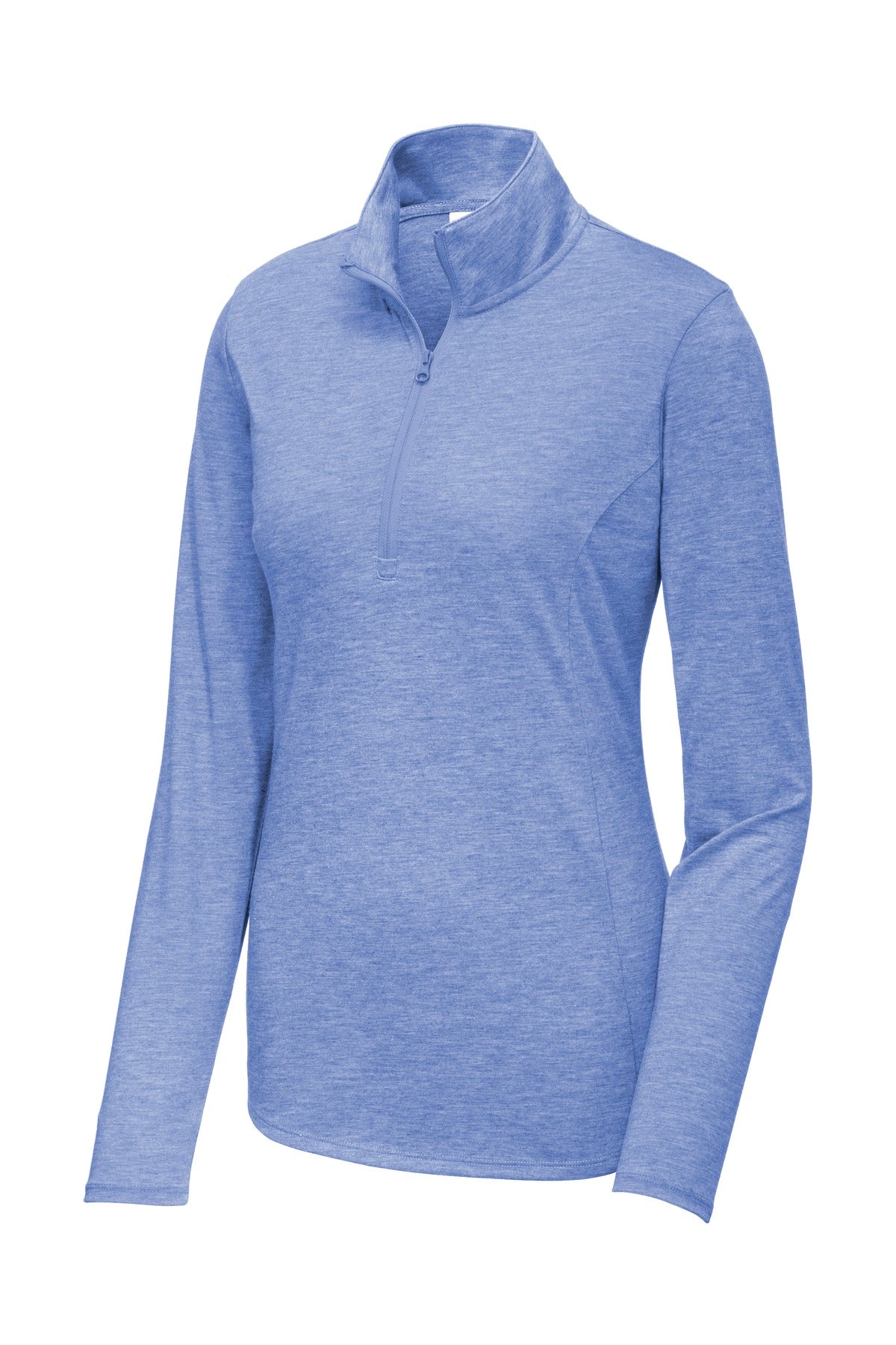 Sport-Tek® Women's PosiCharge® Tri-Blend Wicking 1/4-Zip Pullover