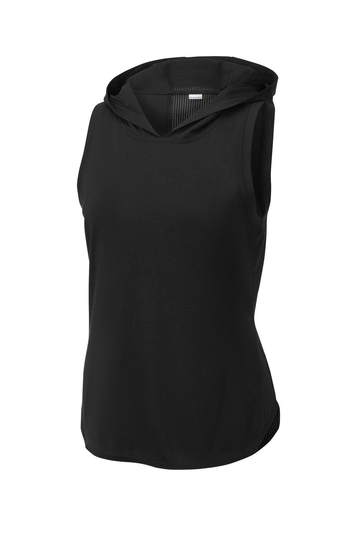 Sport-Tek® Women's PosiCharge® Tri-Blend Wicking Draft Hoodie Tank