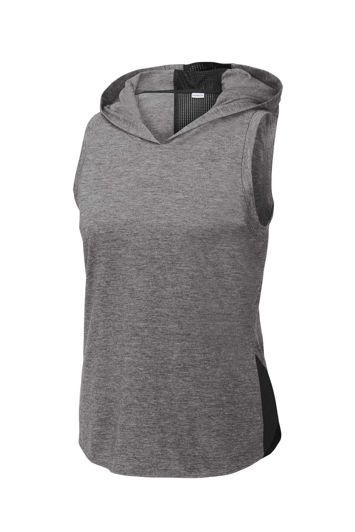 Sport-Tek® Women's PosiCharge® Tri-Blend Wicking Draft Hoodie Tank