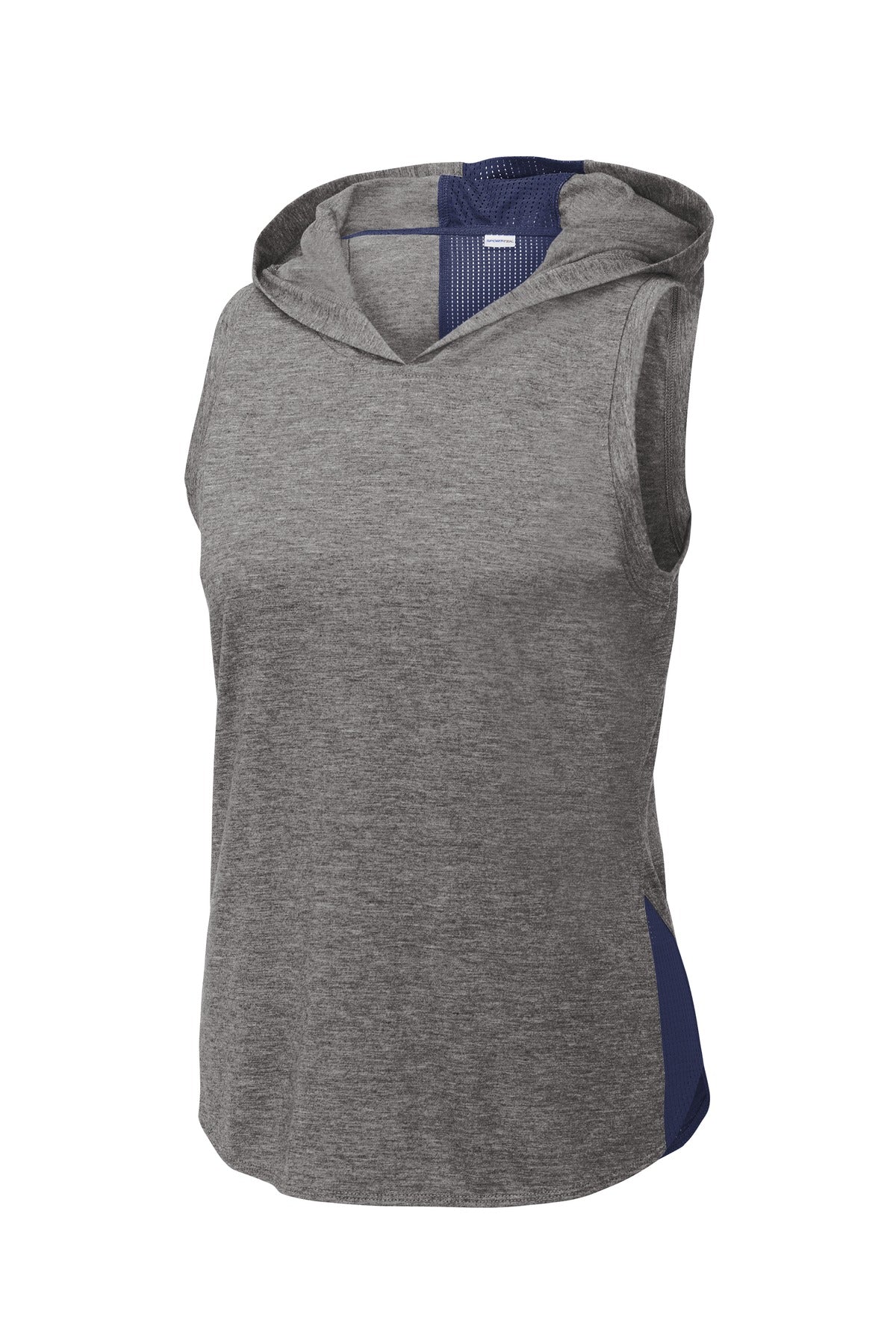 Sport-Tek® Women's PosiCharge® Tri-Blend Wicking Draft Hoodie Tank