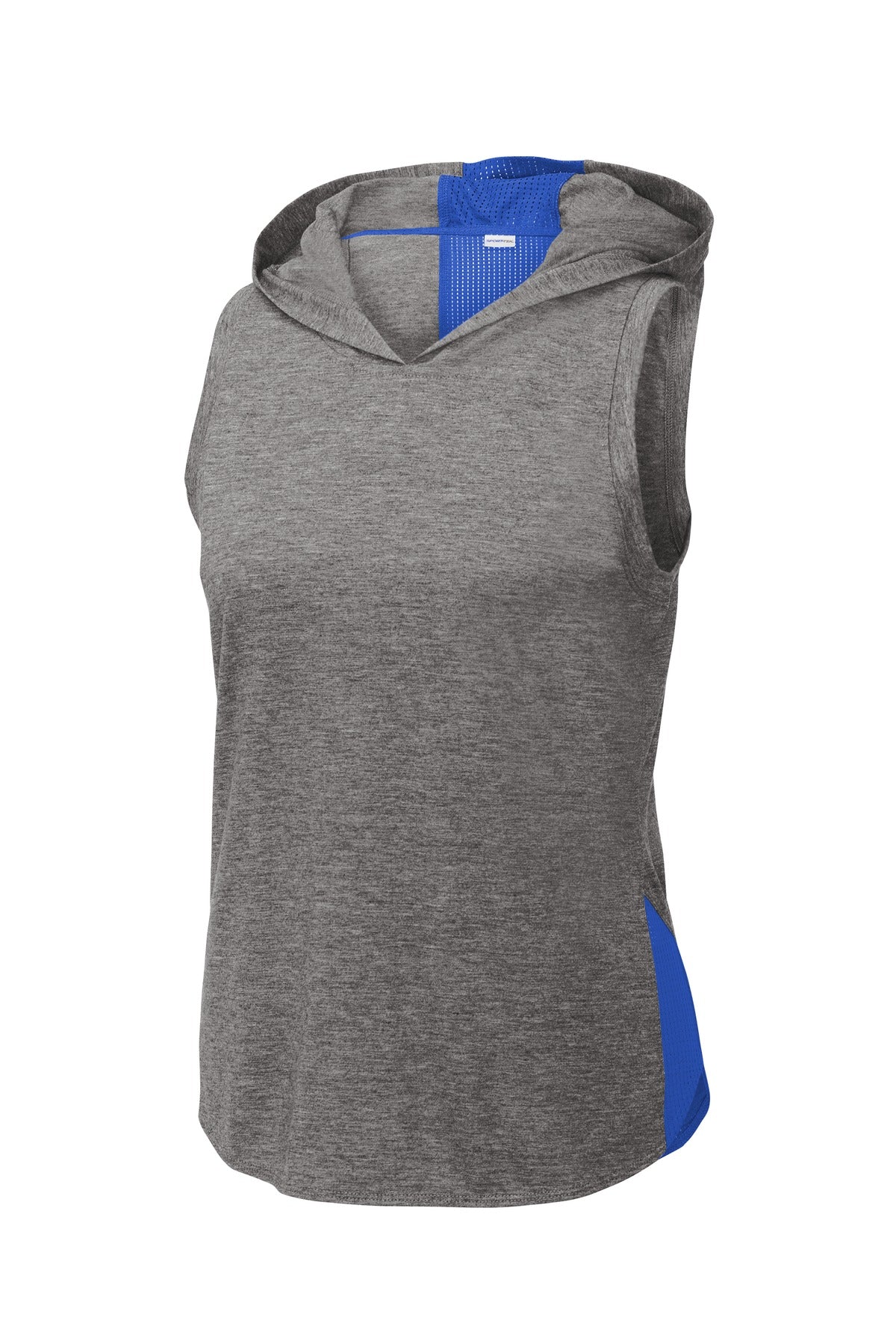 Sport-Tek® Women's PosiCharge® Tri-Blend Wicking Draft Hoodie Tank