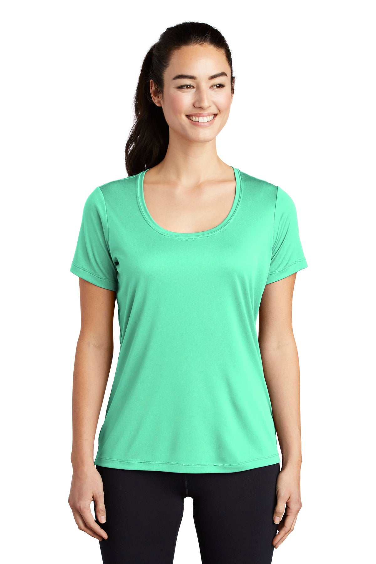 Sport-Tek® Women's Posi-UV® Pro Scoop Neck Tee