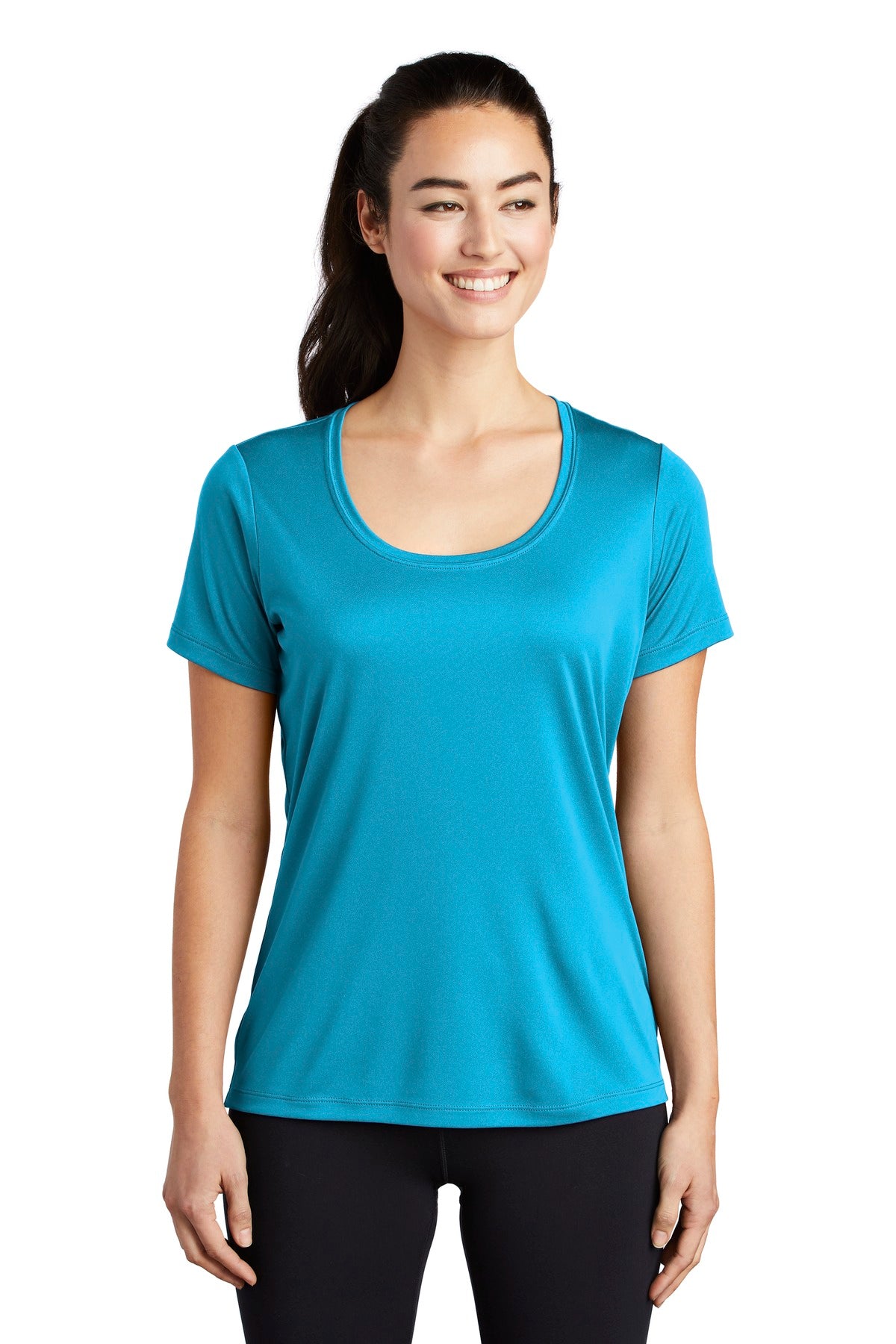 Sport-Tek® Women's Posi-UV® Pro Scoop Neck Tee