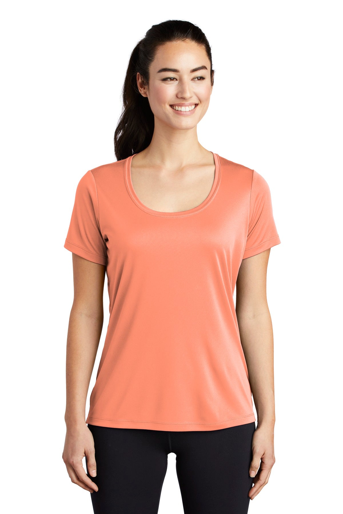 Sport-Tek® Women's Posi-UV® Pro Scoop Neck Tee
